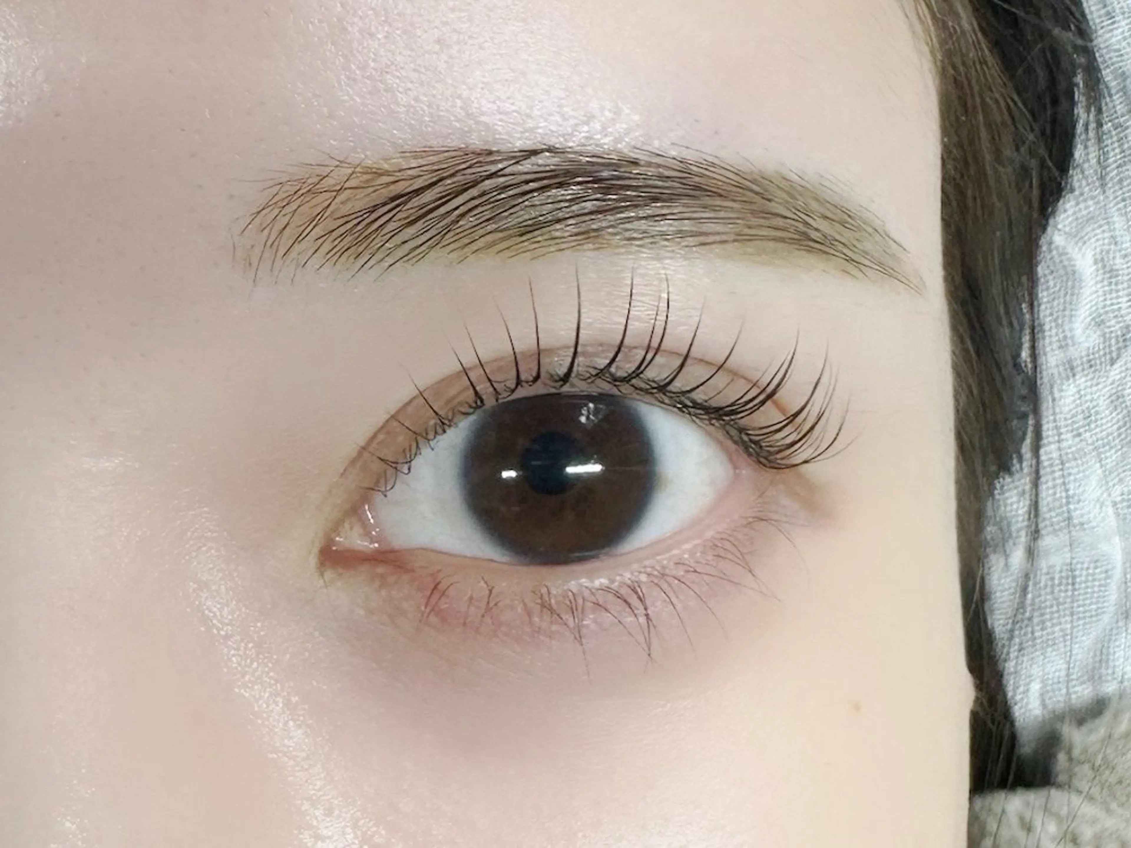 【Wパーマセット🈹】まつげパーマ+HBL(眉毛のパーマ+眉毛wax)の写真