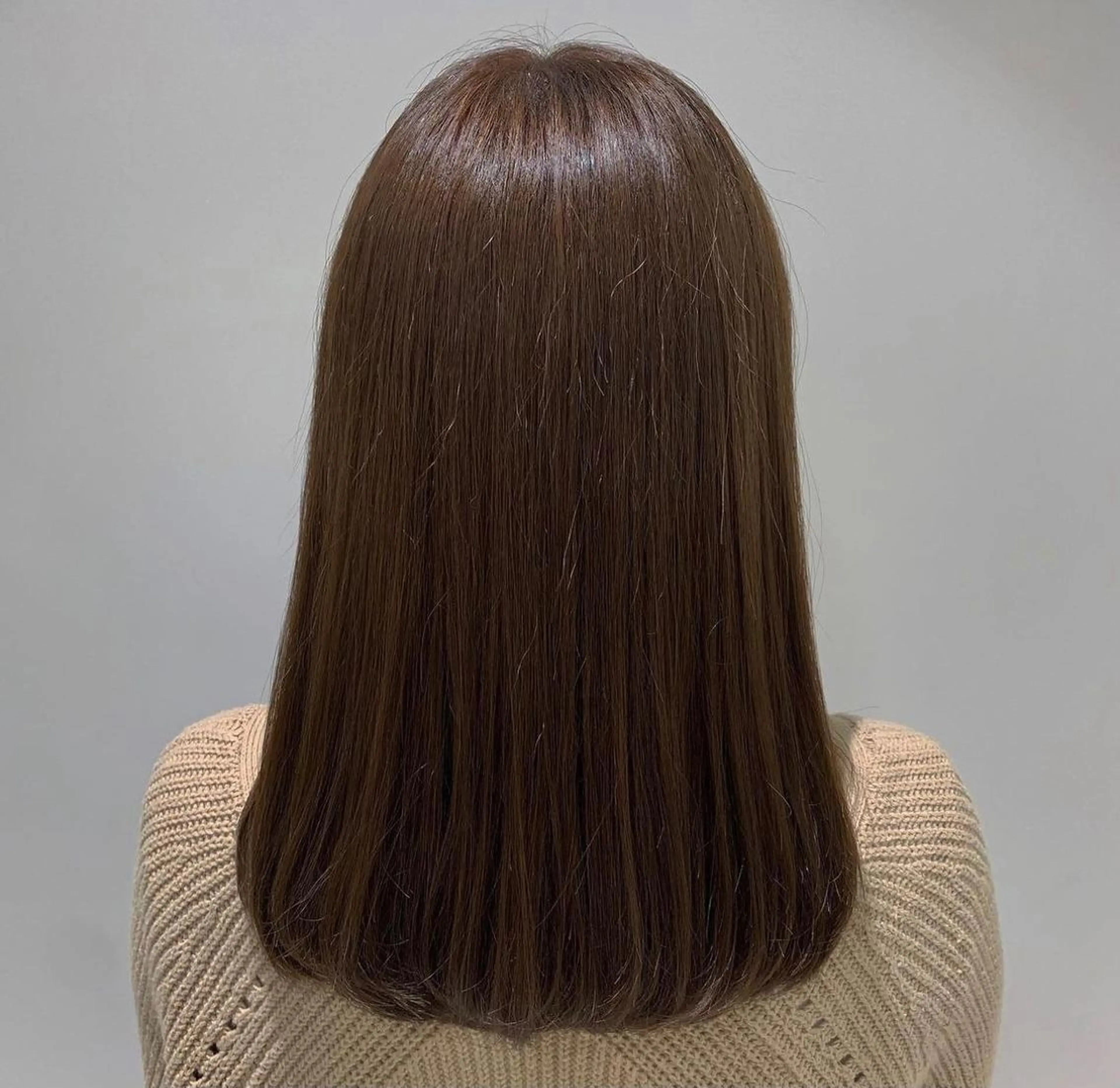 ミディアム ツヤ髪🌈髪質改善 🌈ナカゴシのヘアスタイル