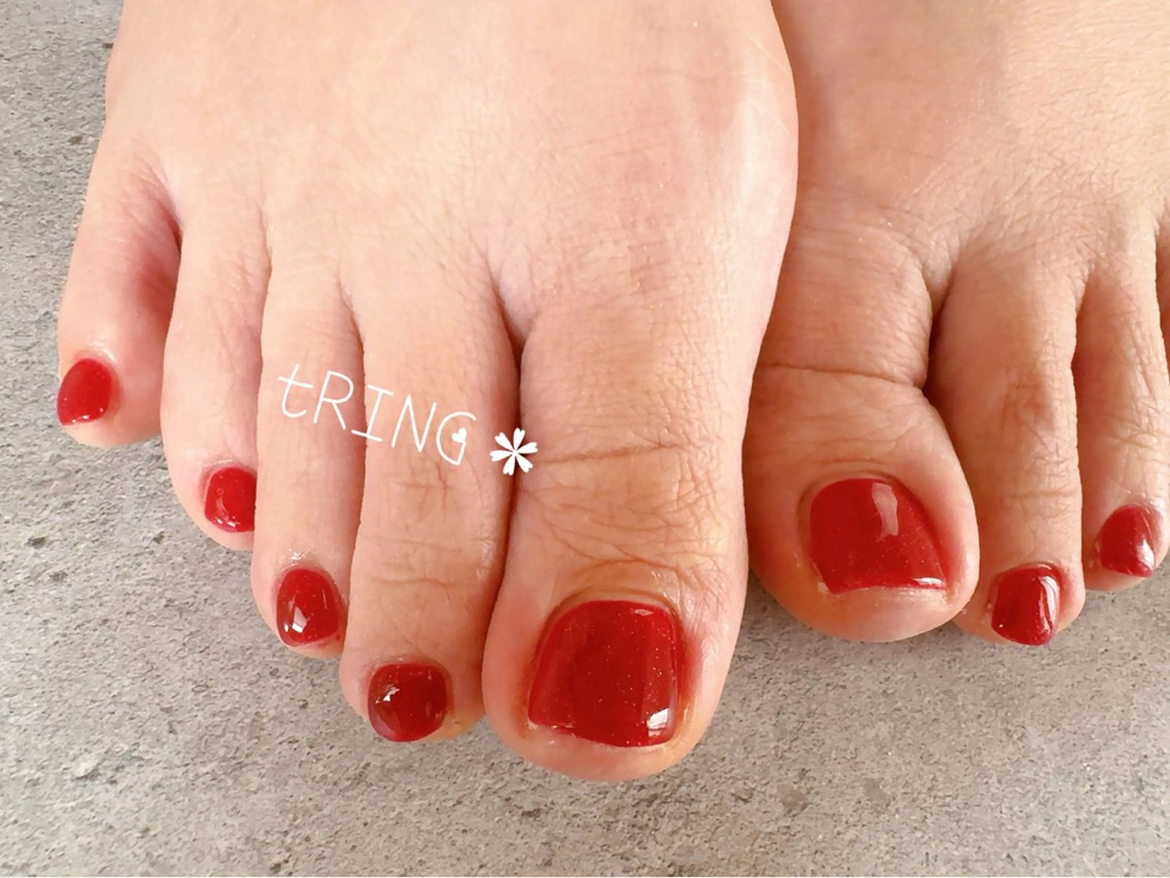 ネイル フットネイル tRING＊ しいの木台のネイルデザイン