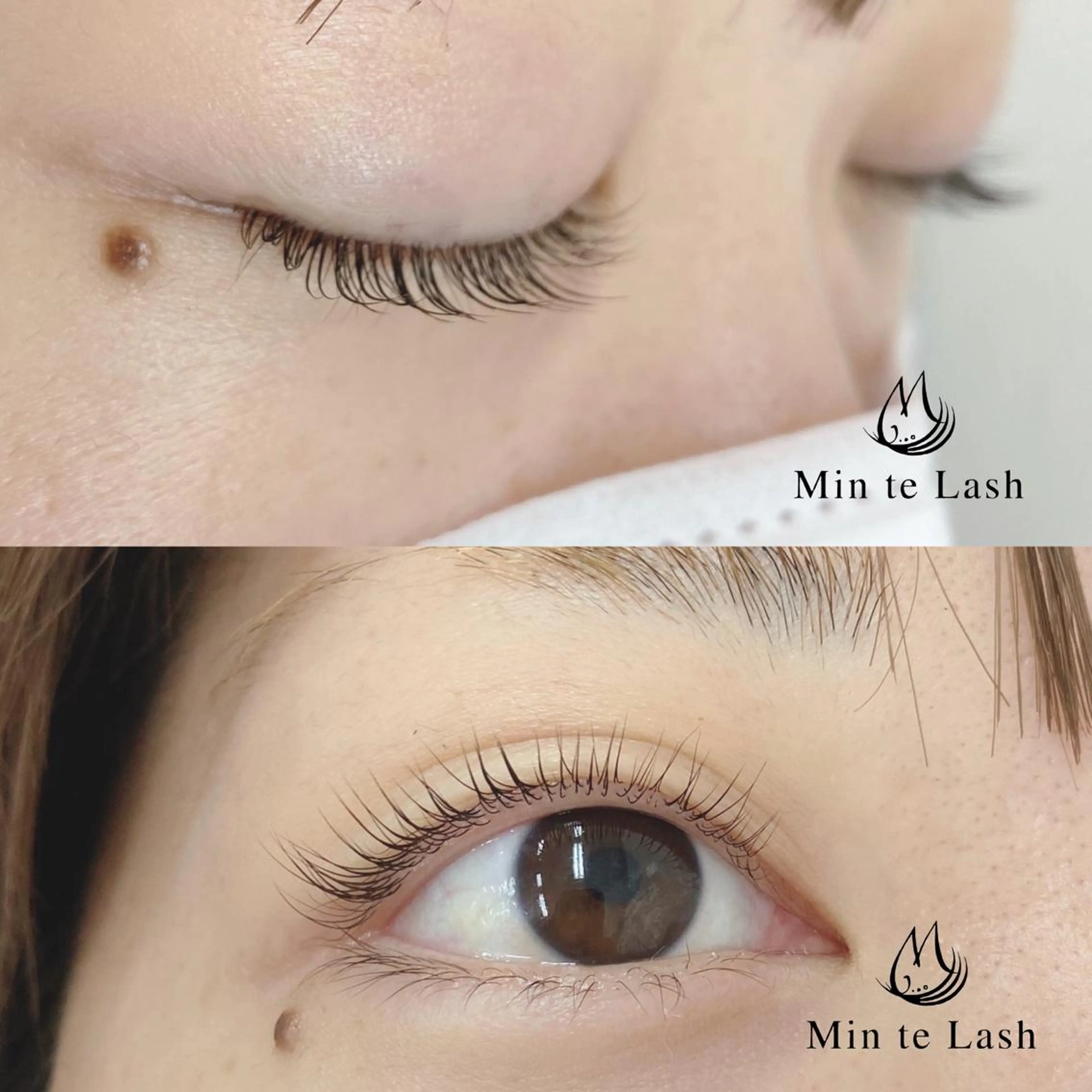 マツエク・マツパ パリジェンヌラッシュリフト EyelashSalon REPOS所属・REPOS 🎀束感 ・マスカラパーマのマツエク・マツパデザイン