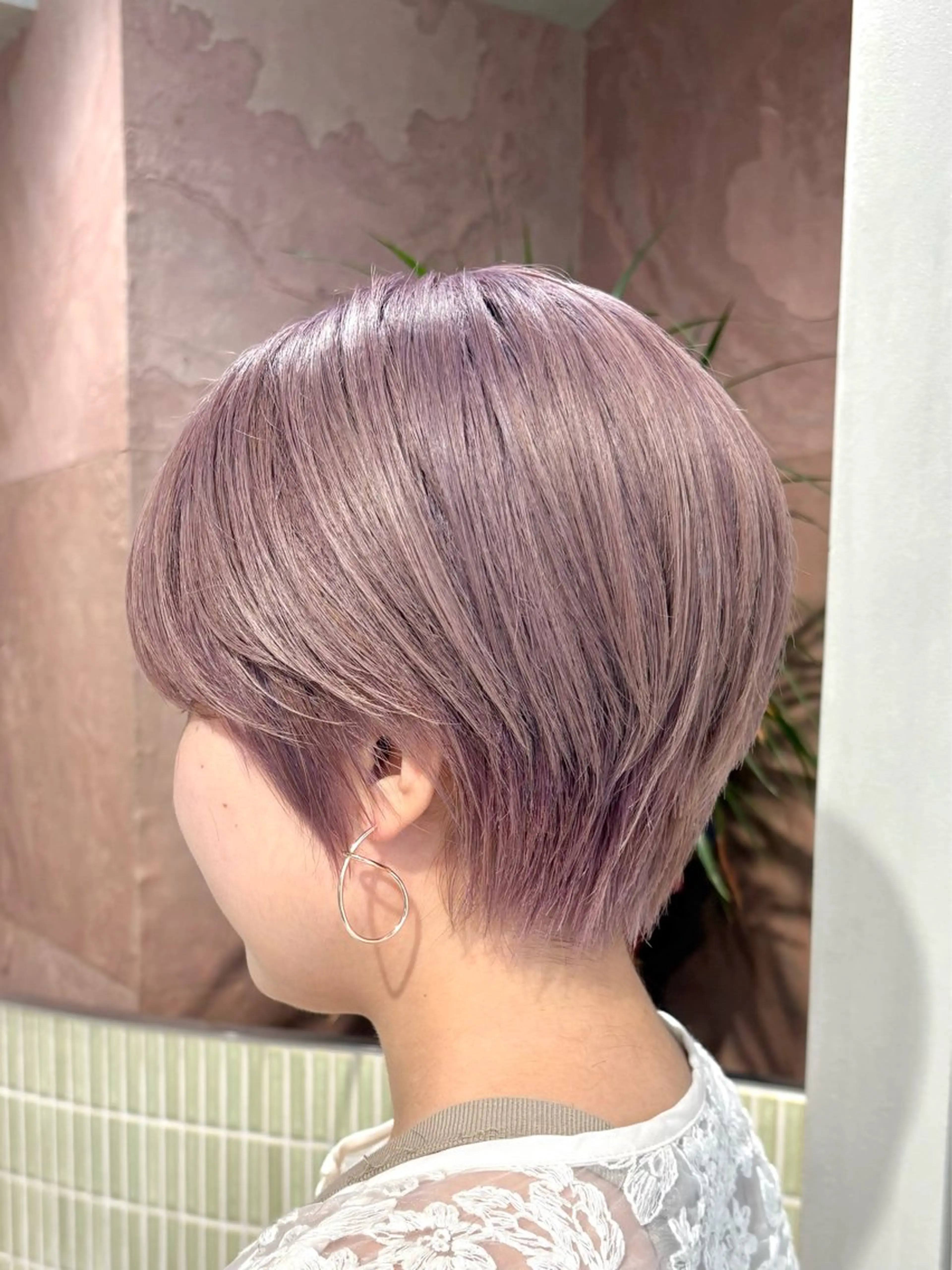 ショート カット ヘアカラー 🩵縮毛矯正/ブリー チ/髪質改善/いつかのヘアスタイル