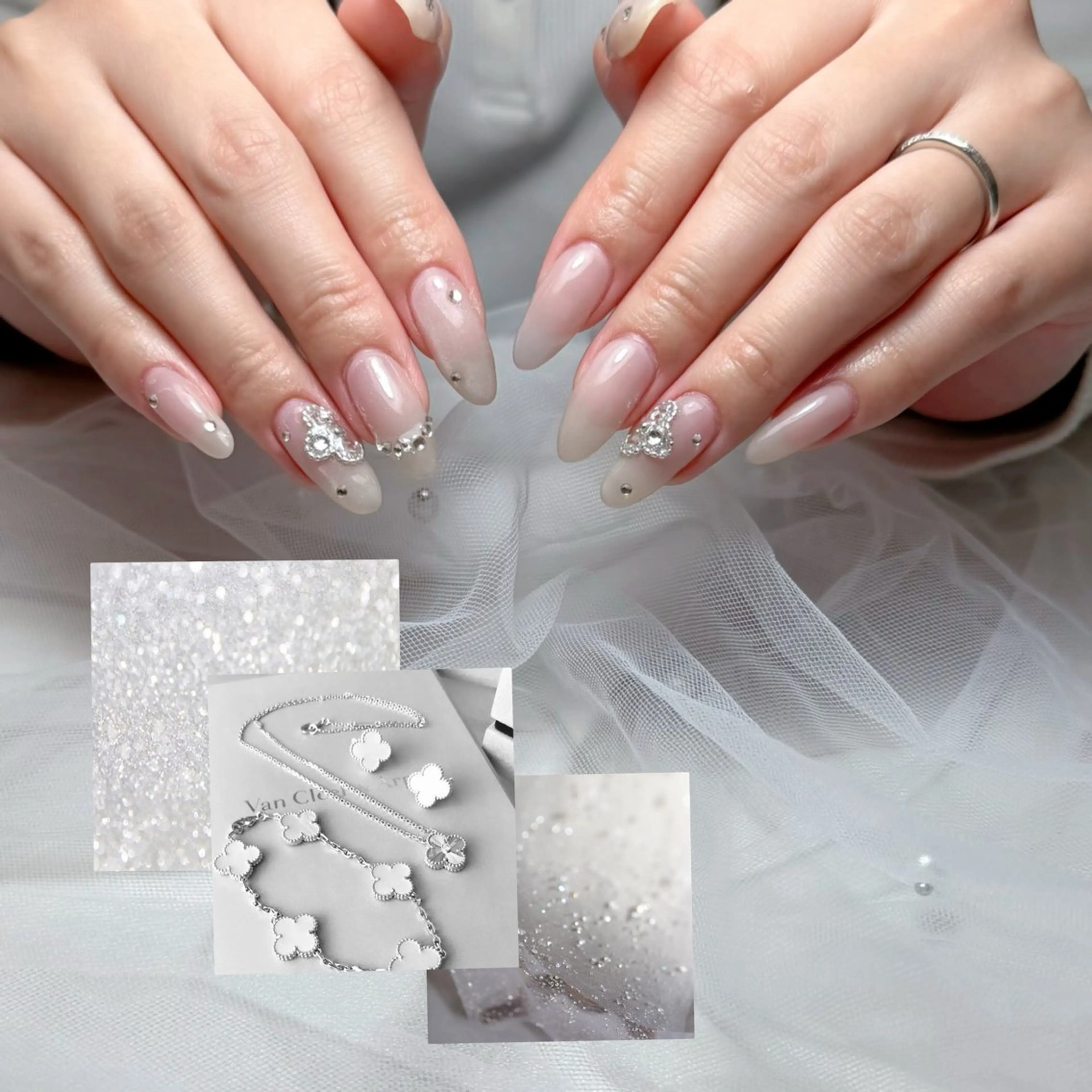 ネイル ハンドネイル mau🩵nail 堺筋本町|心斎橋のネイルデザイン