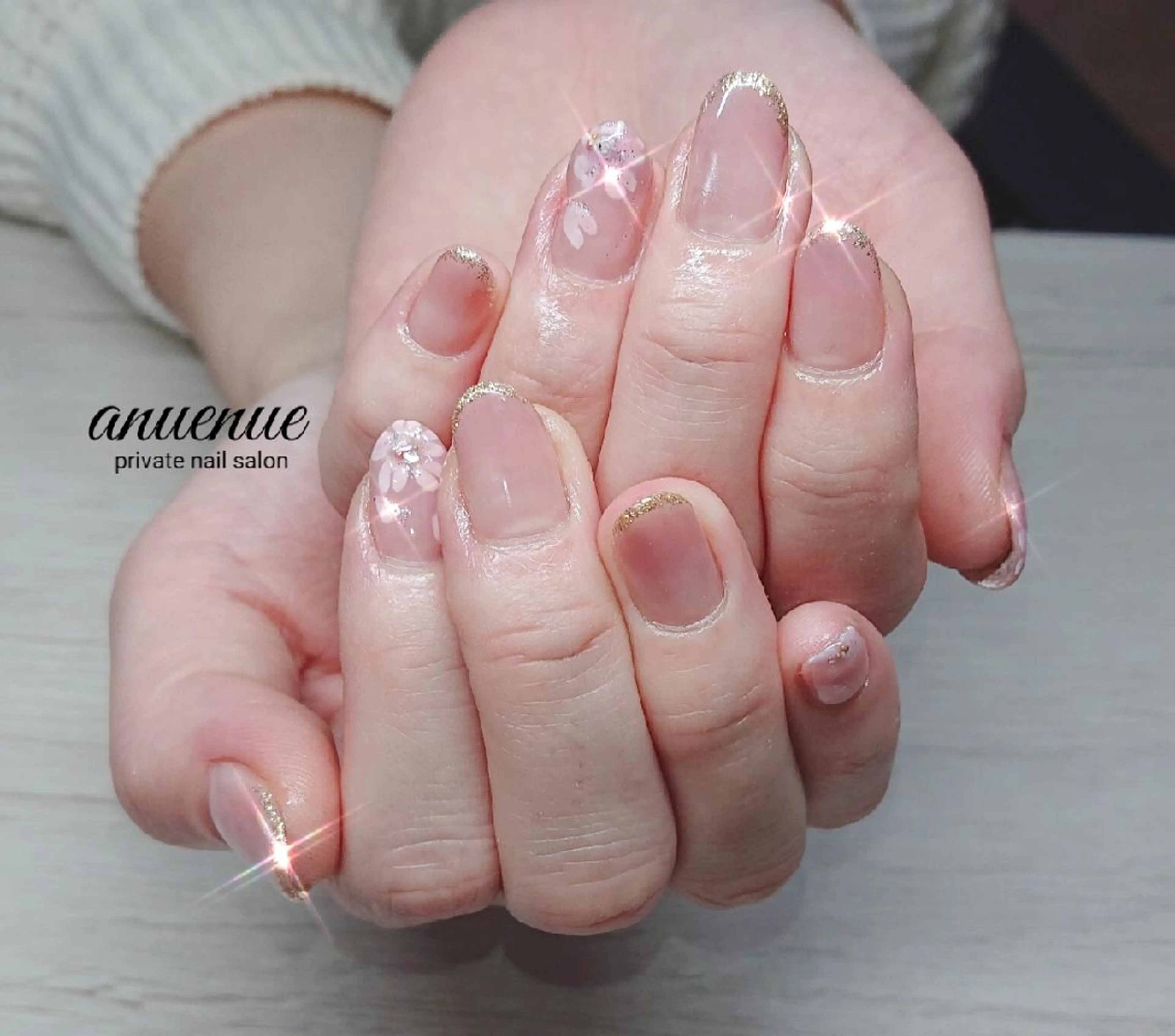 ネイル ハンドネイル ハンドケア anuenu eのネイルデザイン