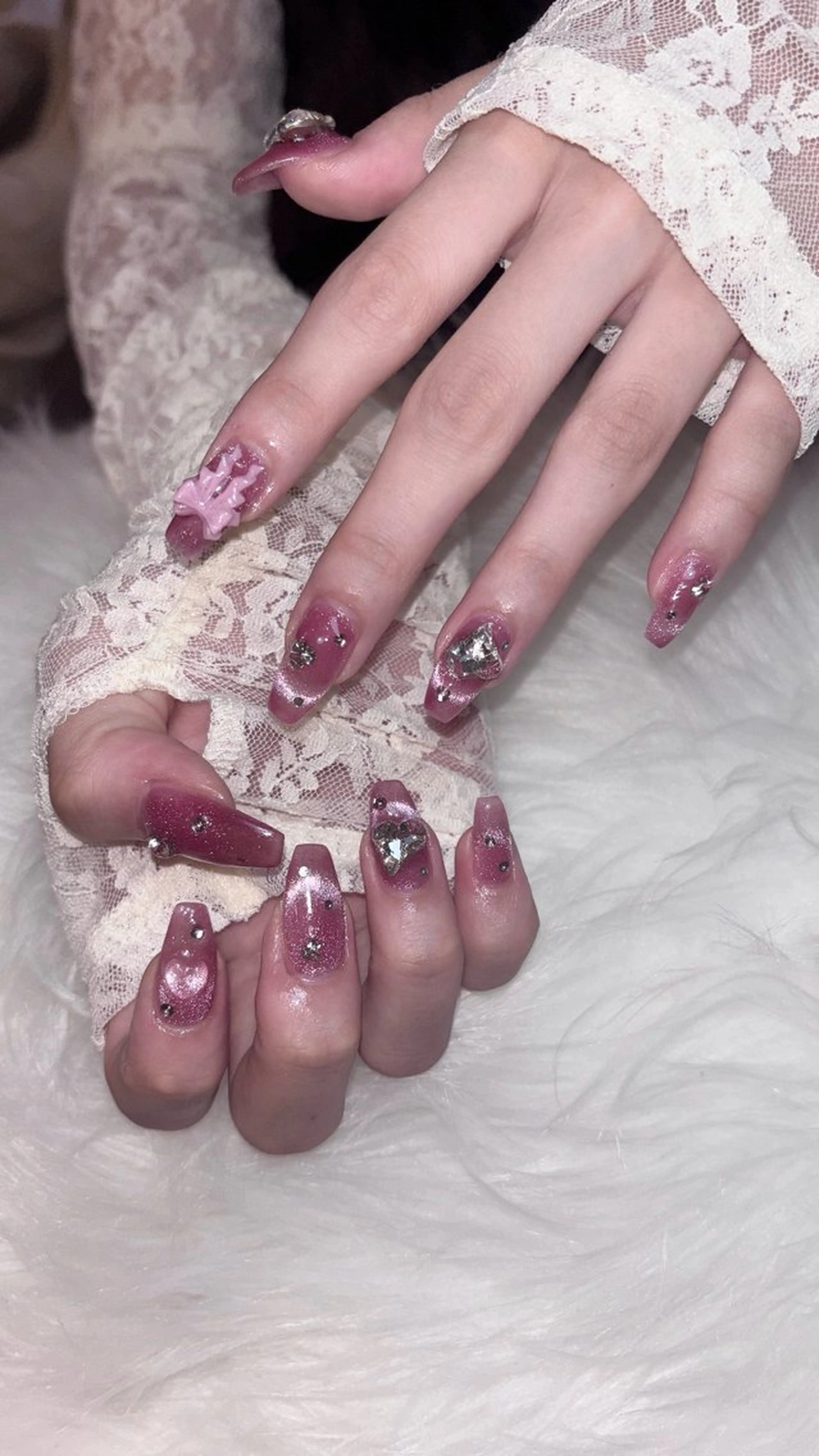 ネイル 名古屋ワンホンネイル 沙理亜のネイルデザイン