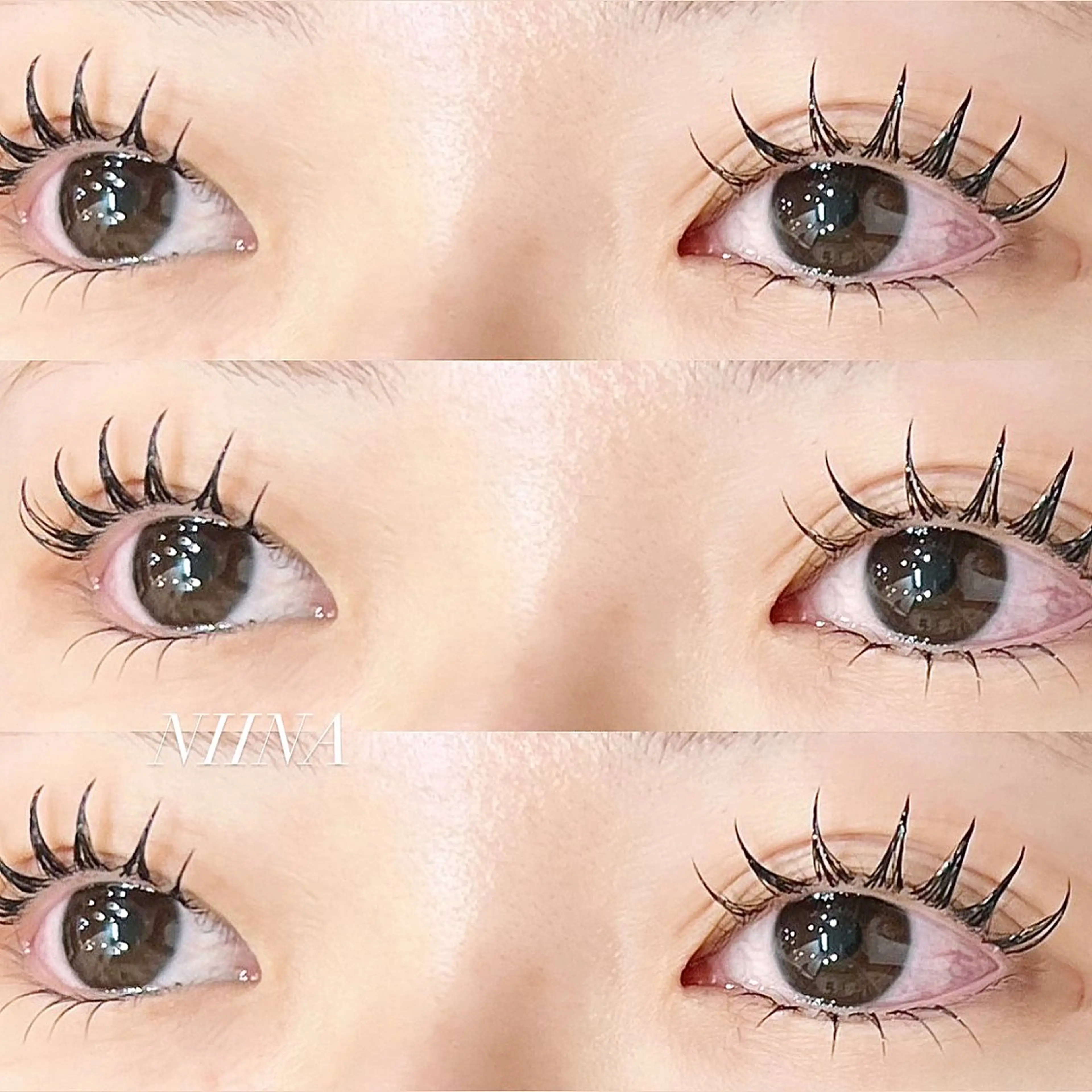 マツエク・マツパ NIINA ☪️のマツエク・マツパデザイン