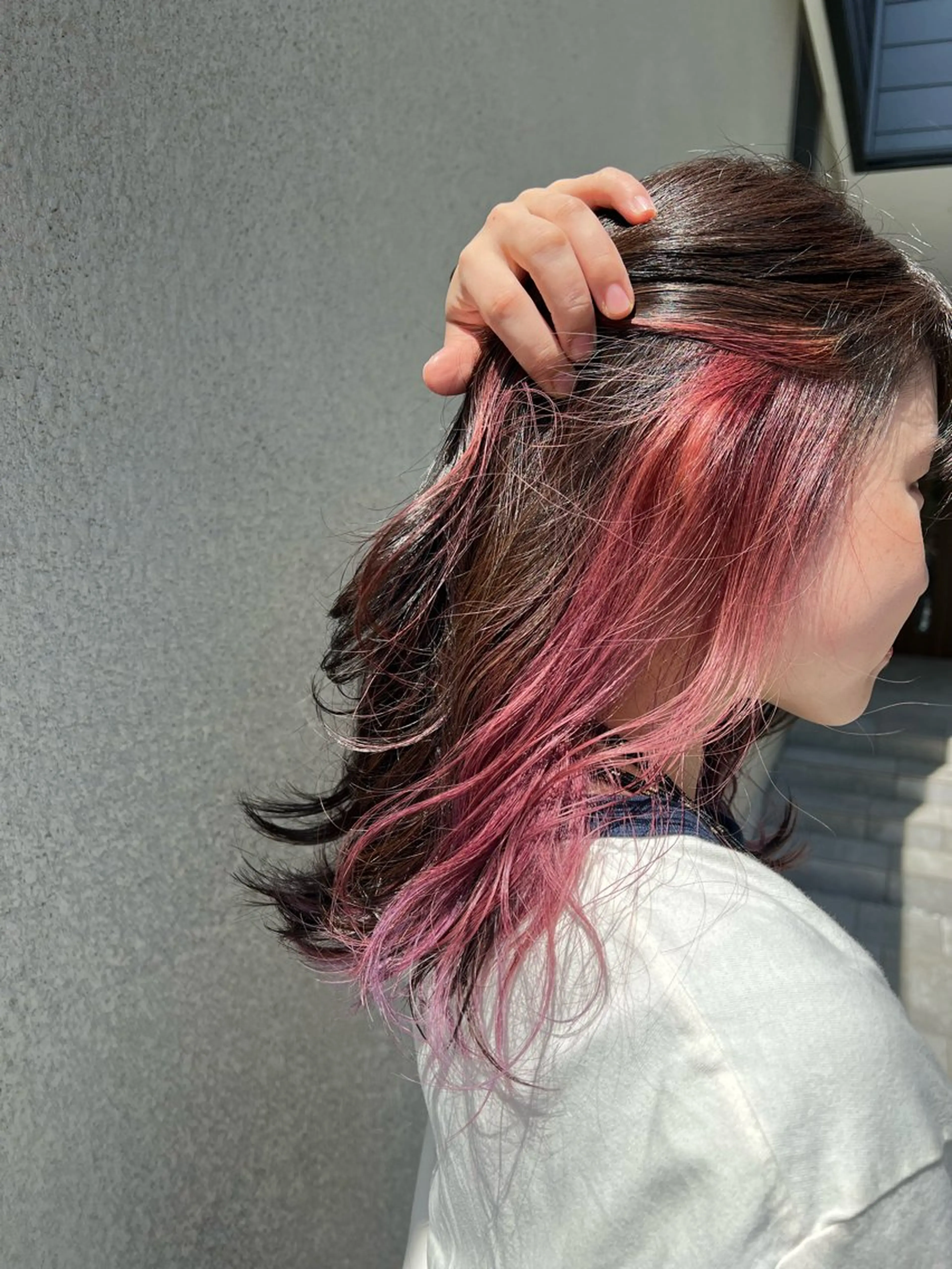 minimo限定価格🌈【ちらっと見えるインナーカラー】の写真