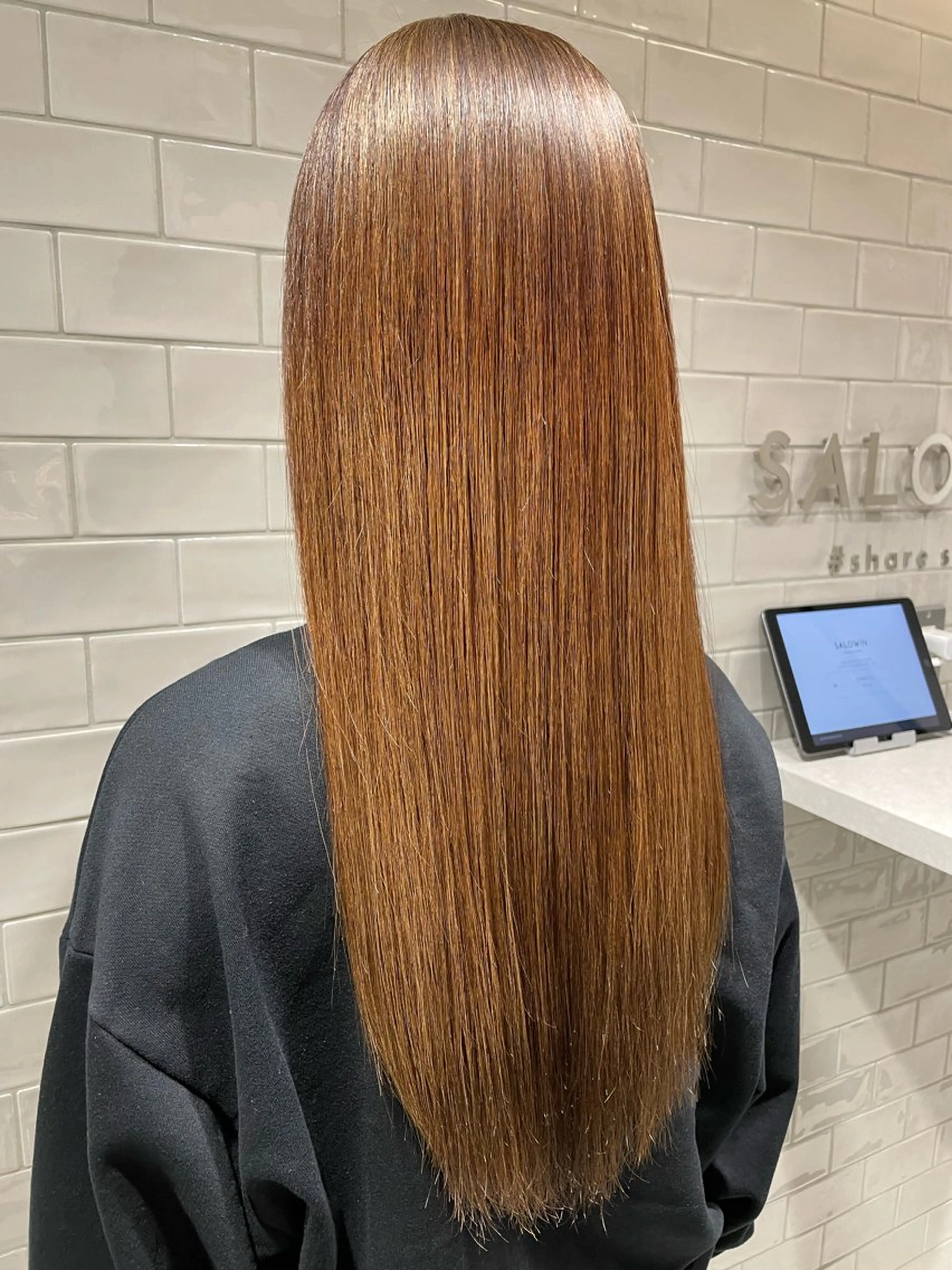 ロング share salon higashi umeda所属・大阪 美容師 林のヘアスタイル