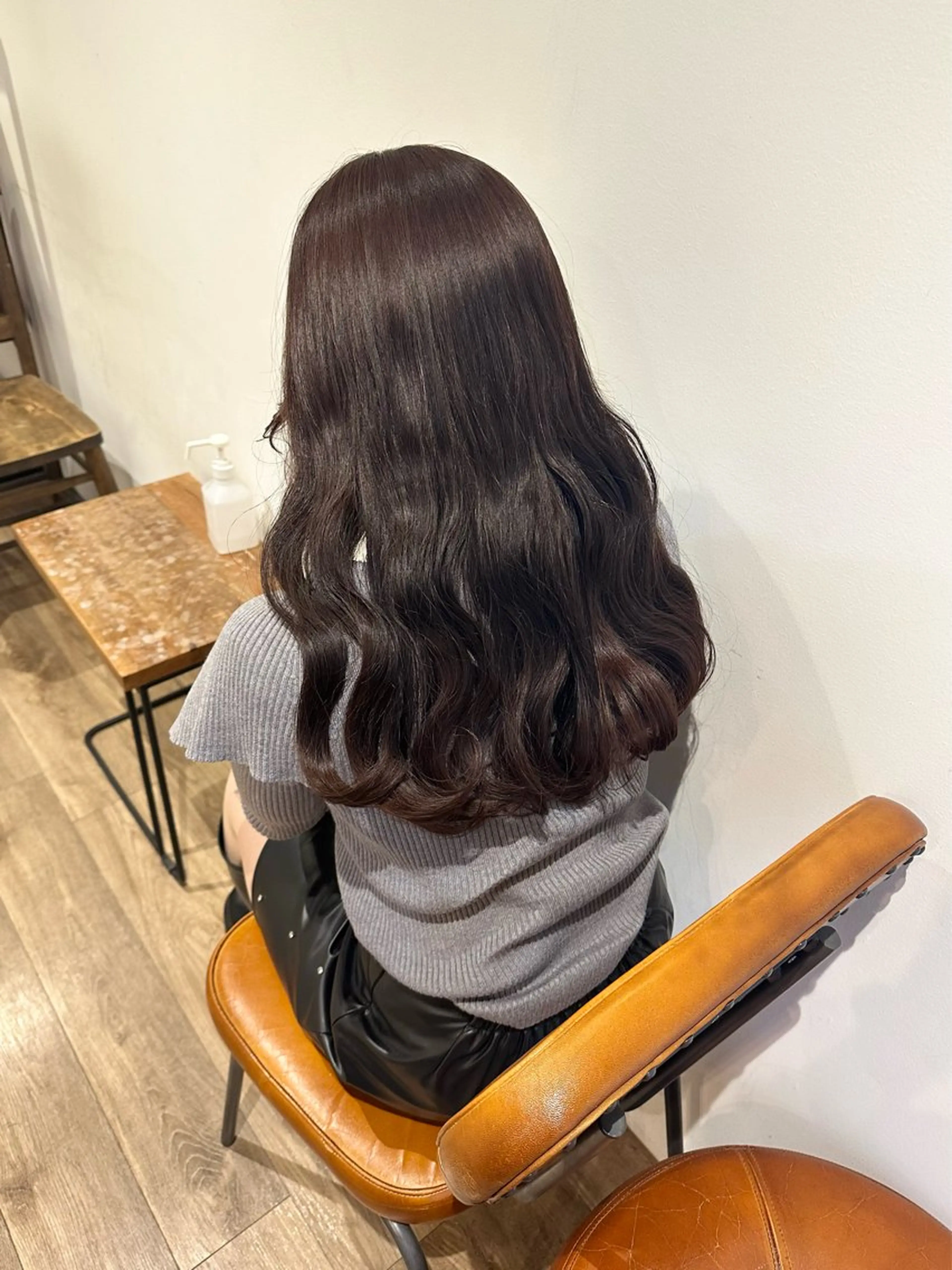 ロング カラー ヘアアレンジ ヘアカラー トリートメント Himawari♡ 柔らかいカラーのヘアスタイル