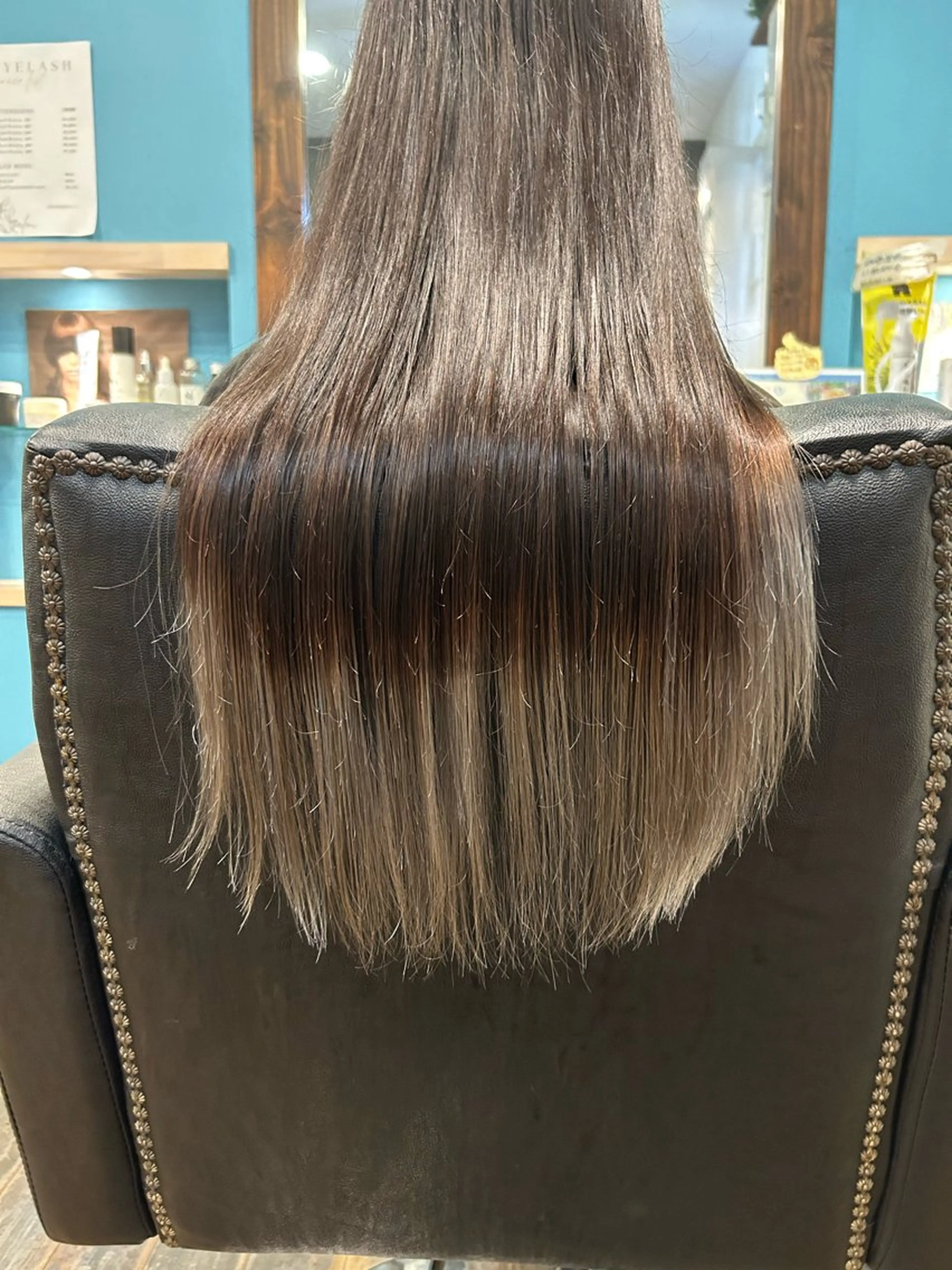 ロング 谷 未来美のヘアスタイル