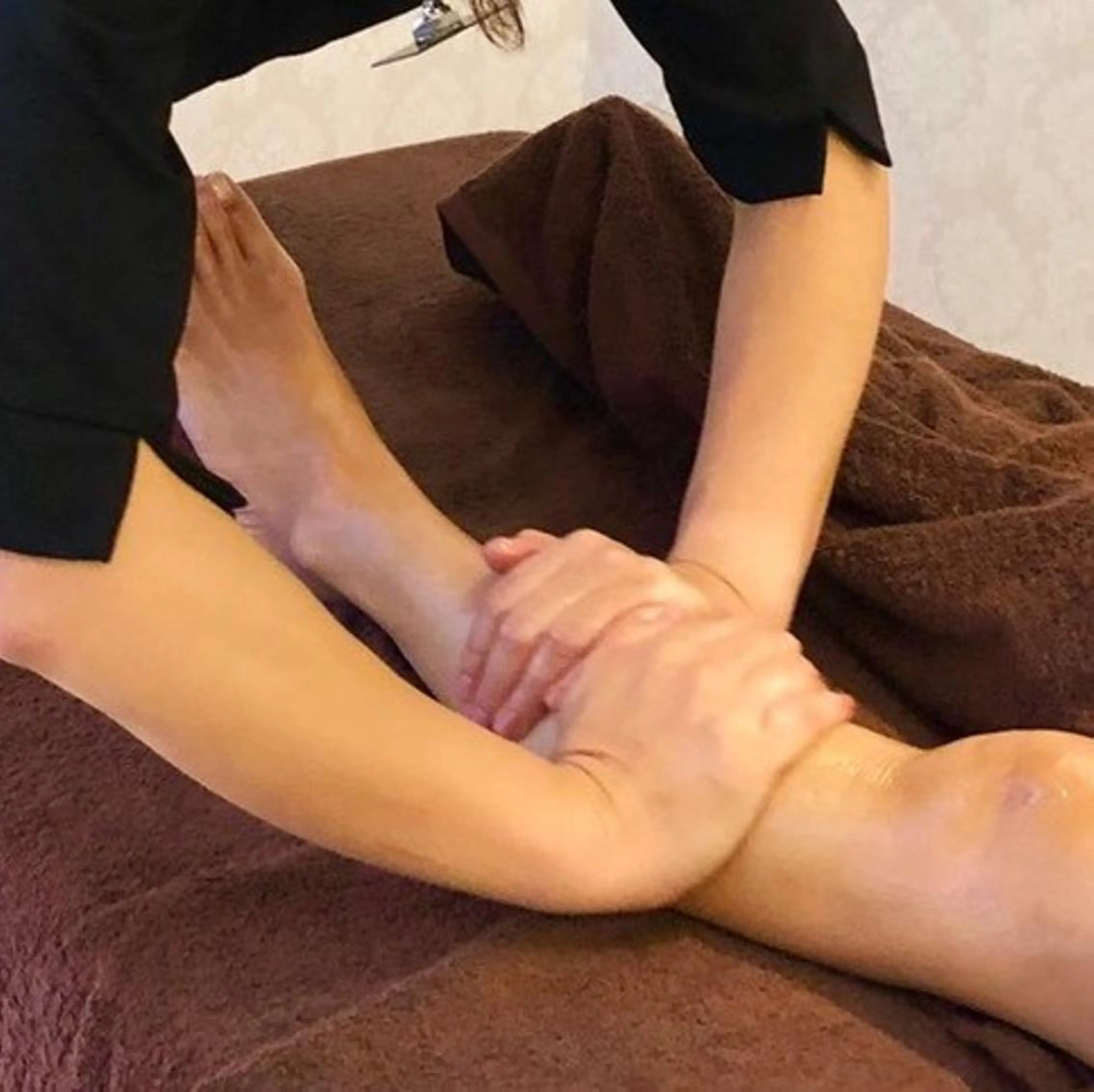 【おすすめ組み合わせメニュー】全身ボディケア60分＋リフレクソロジー30分合計90分 フットバス付の写真