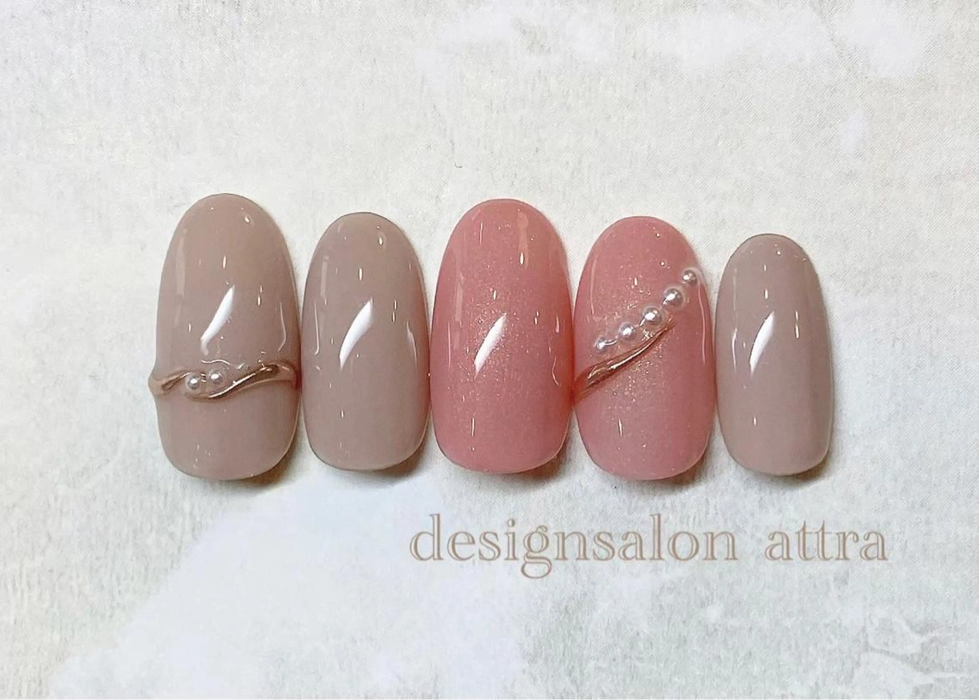 ネイル ハンドネイル 根津 綾子のネイルデザイン