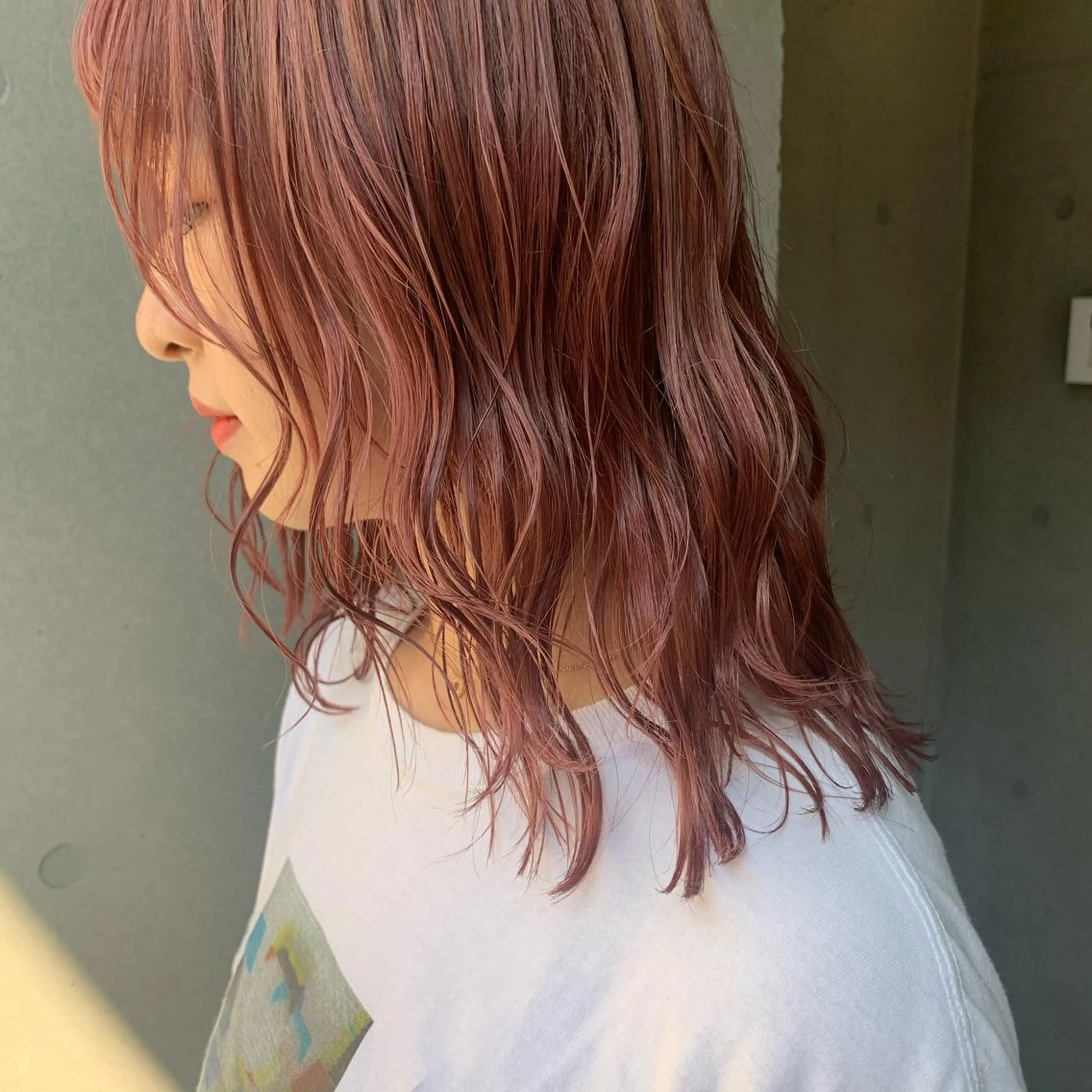 セミロング 🪞上品で可愛い韓国 ヘア🪞Rikutoのヘアスタイル