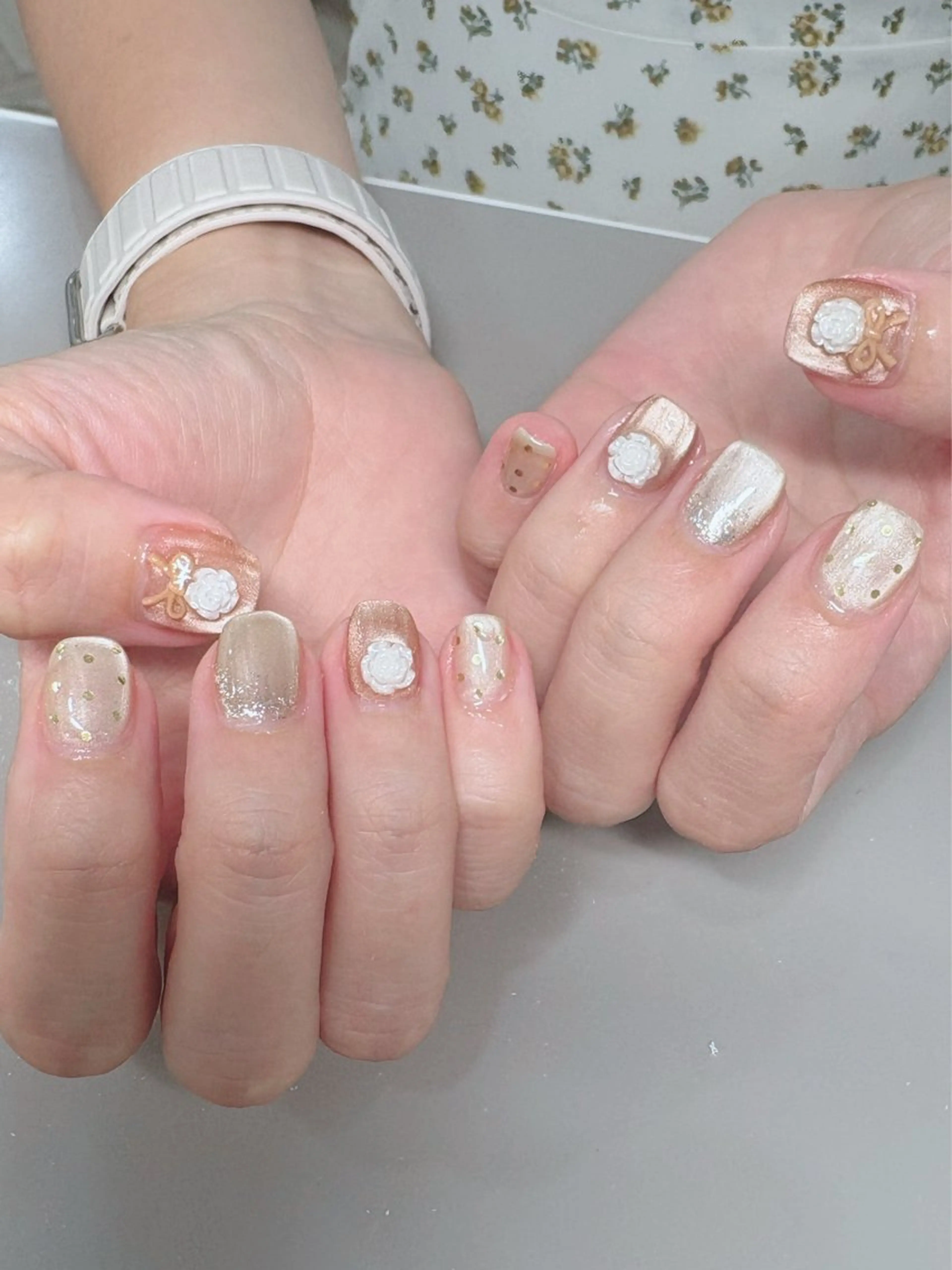 ネイル ハンドネイル THE BALM Rihoのネイルデザイン