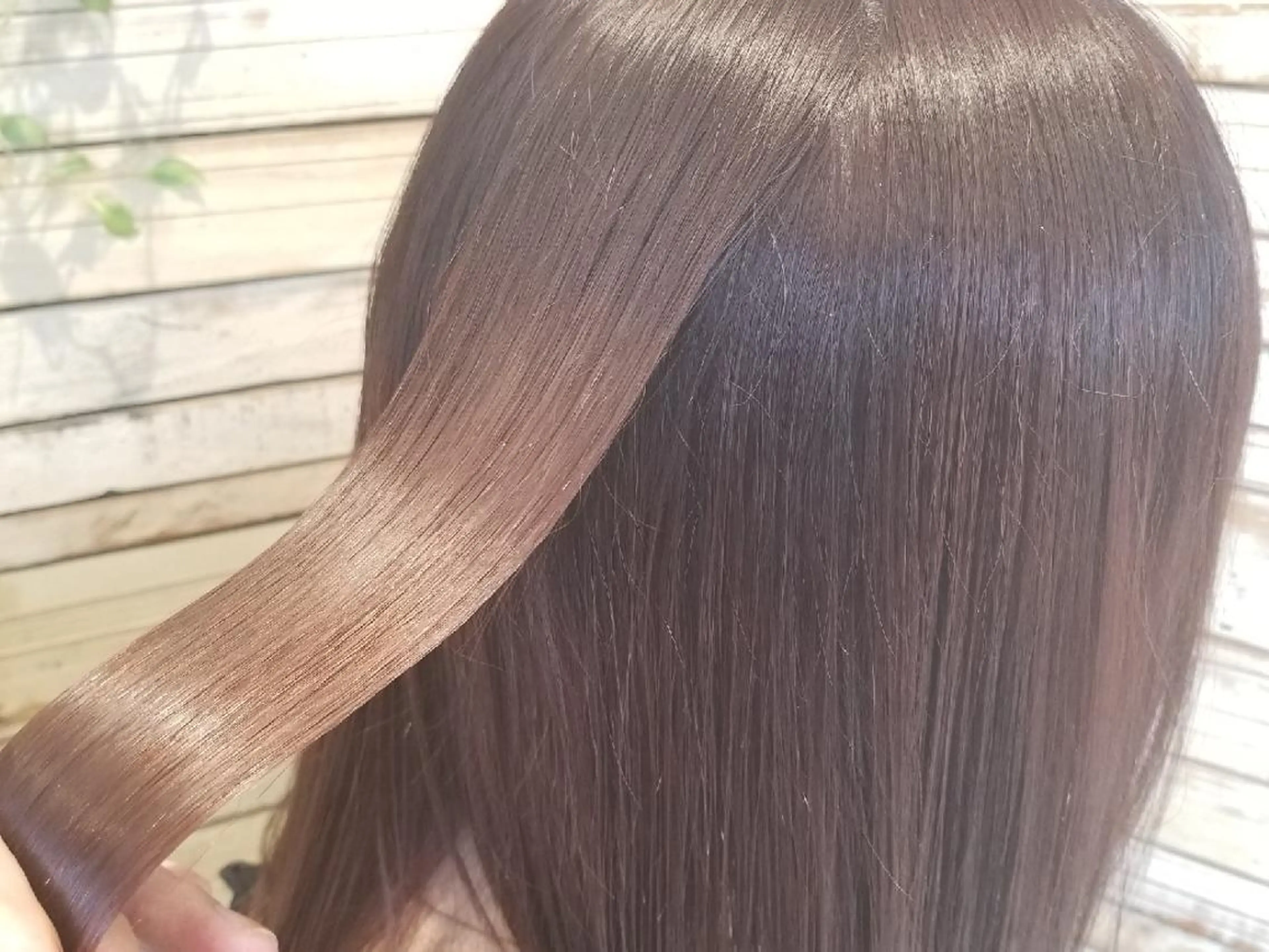 ミディアム 縮毛矯正 Ash 店長 山下達也のヘアスタイル