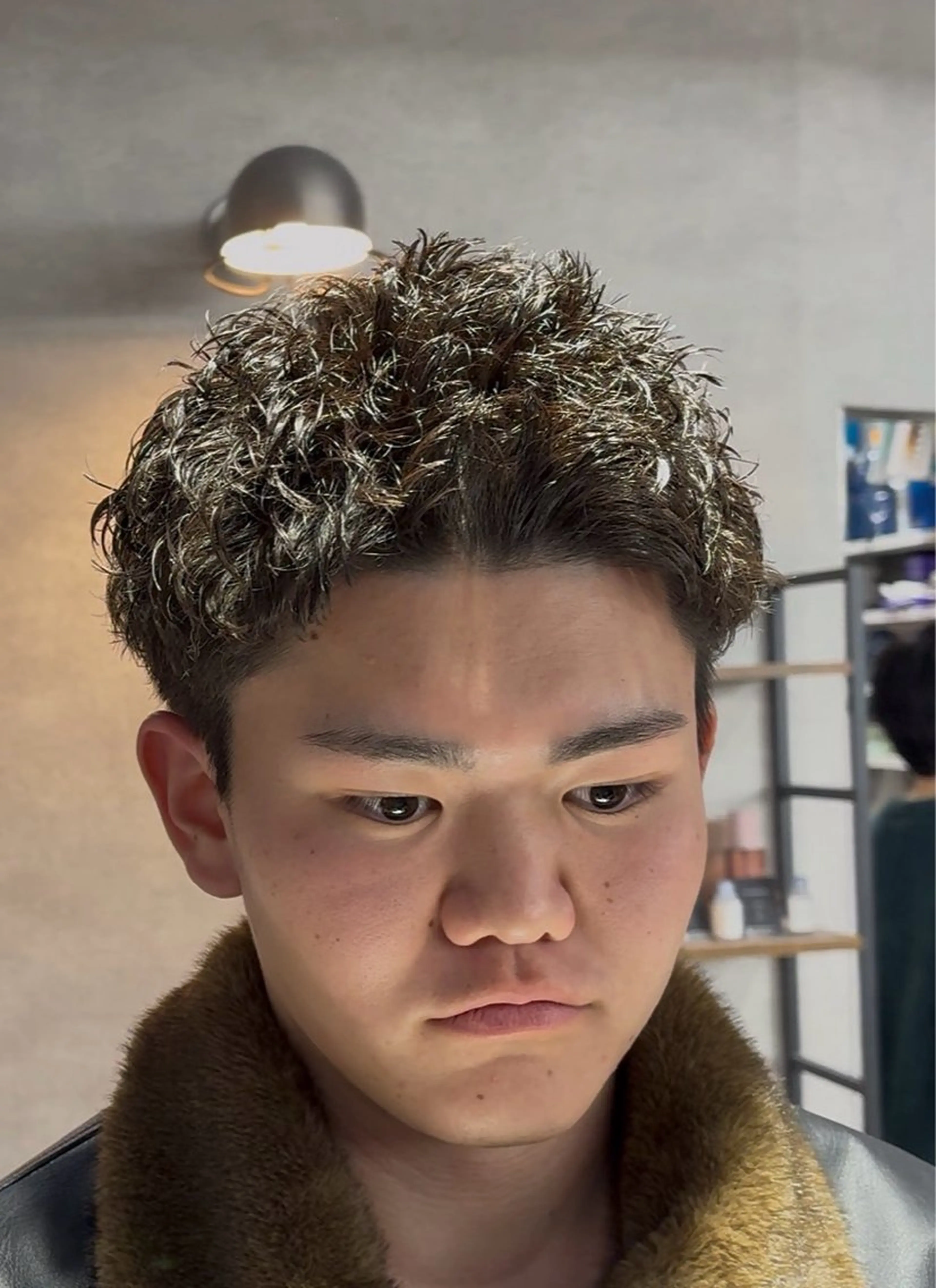 ショート カット パーマ ヘッドスパ ヘアセット パーマ指名率No1 メンズ特化ケイトのヘアスタイル