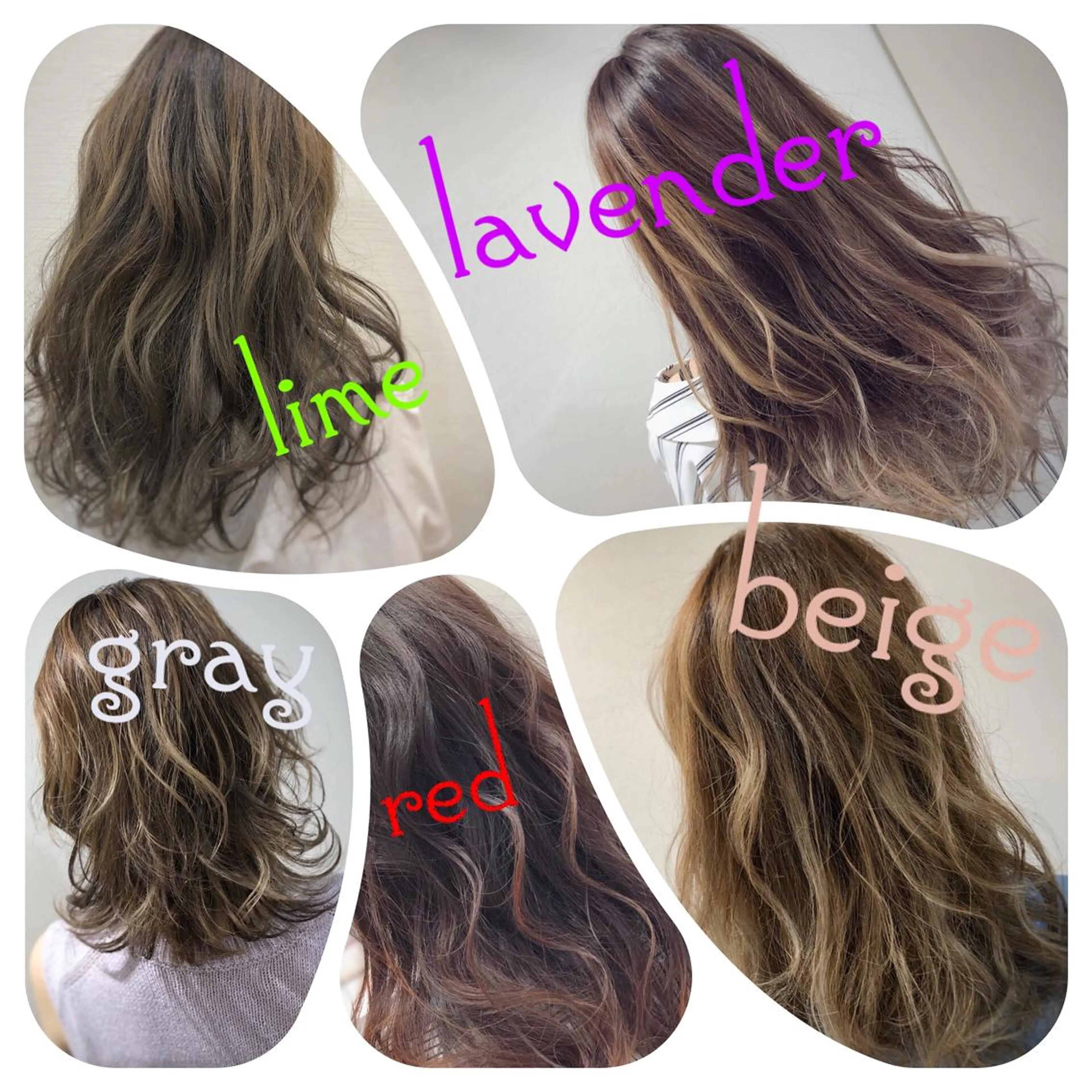 セミロング ハイライト ノアヘアデザイン町田店所属・ショートヘア特化 mayaのヘアスタイル