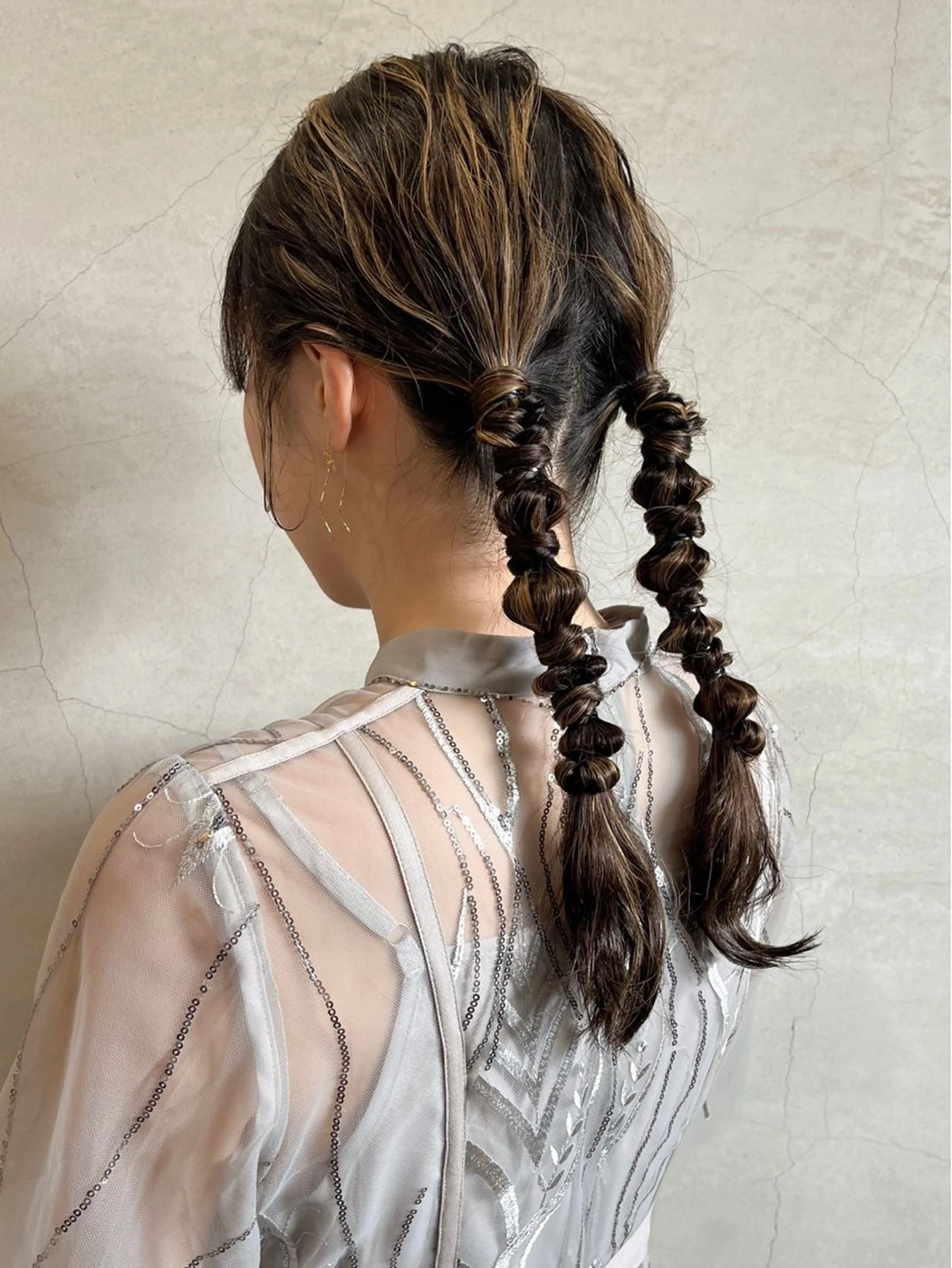 ヘアアレンジ Musee plume所属・荻野七菜子 ボブのヘアスタイル