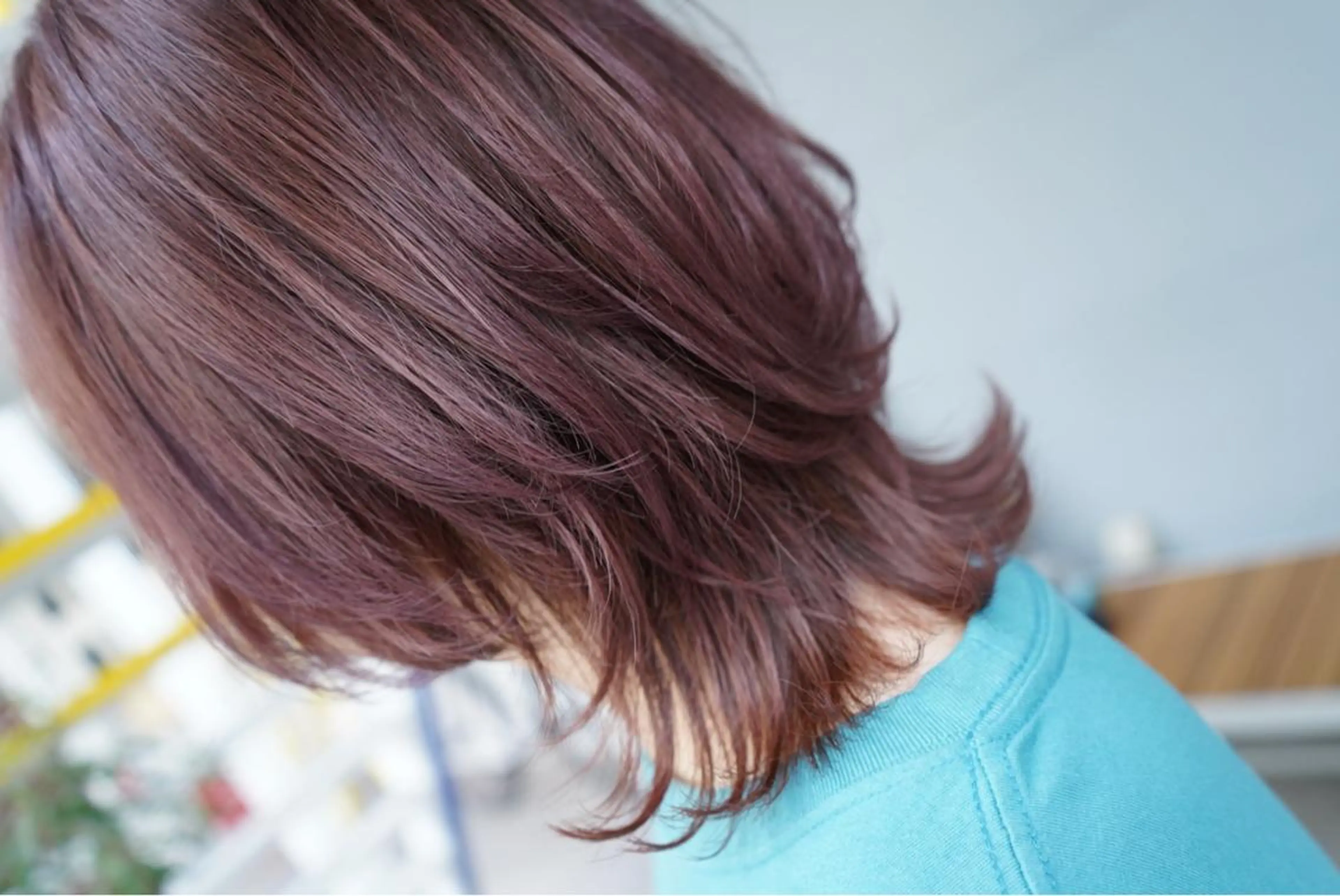 ショート ヘアアレンジ カット ヘアカラー lani 天神大名/ブリーチのヘアスタイル