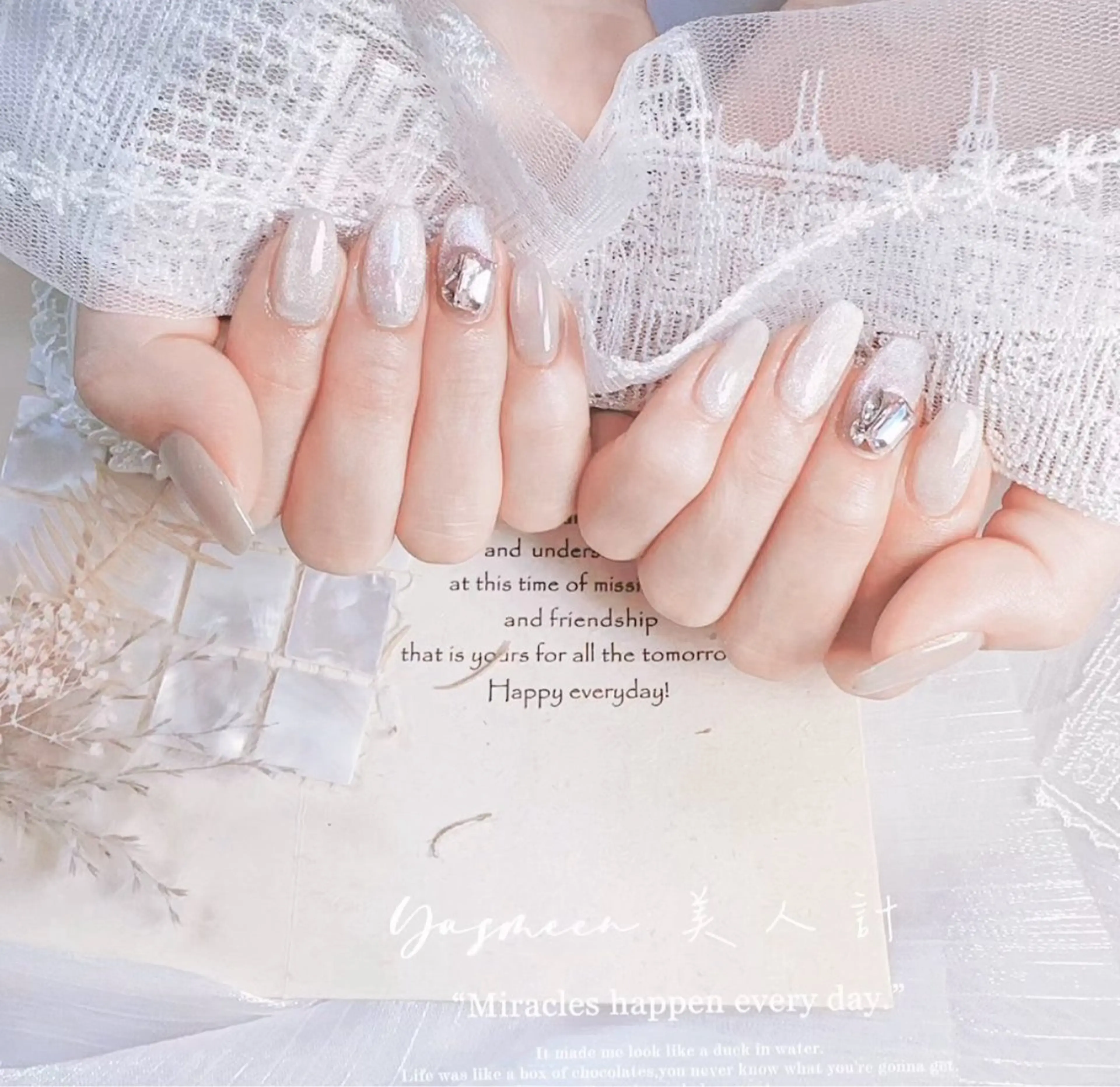 カラー1色&ストーンorパーツ4本まで¥ 8800-¥6720の写真