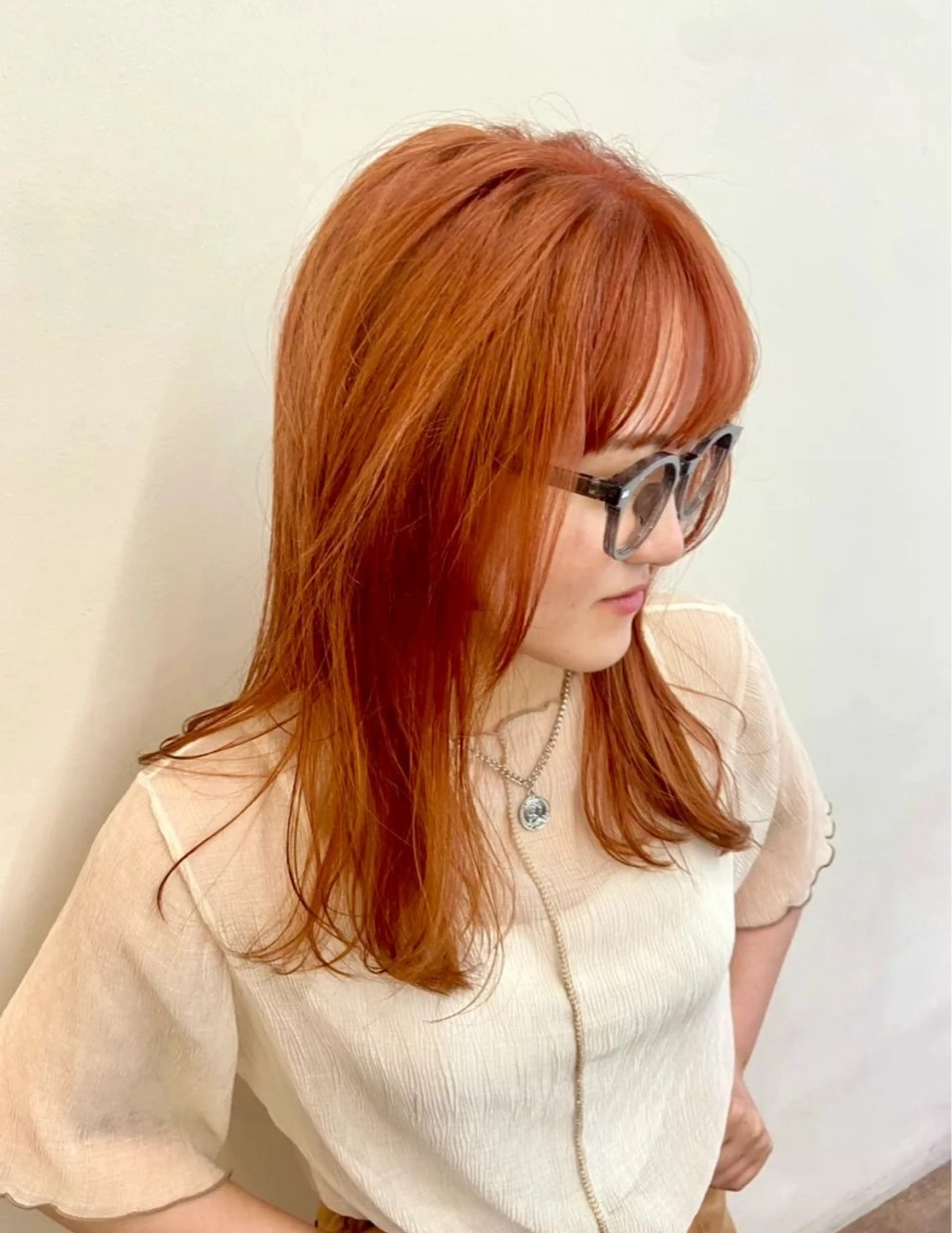 🍊ワンメイクカラー+資生堂3step TRの写真