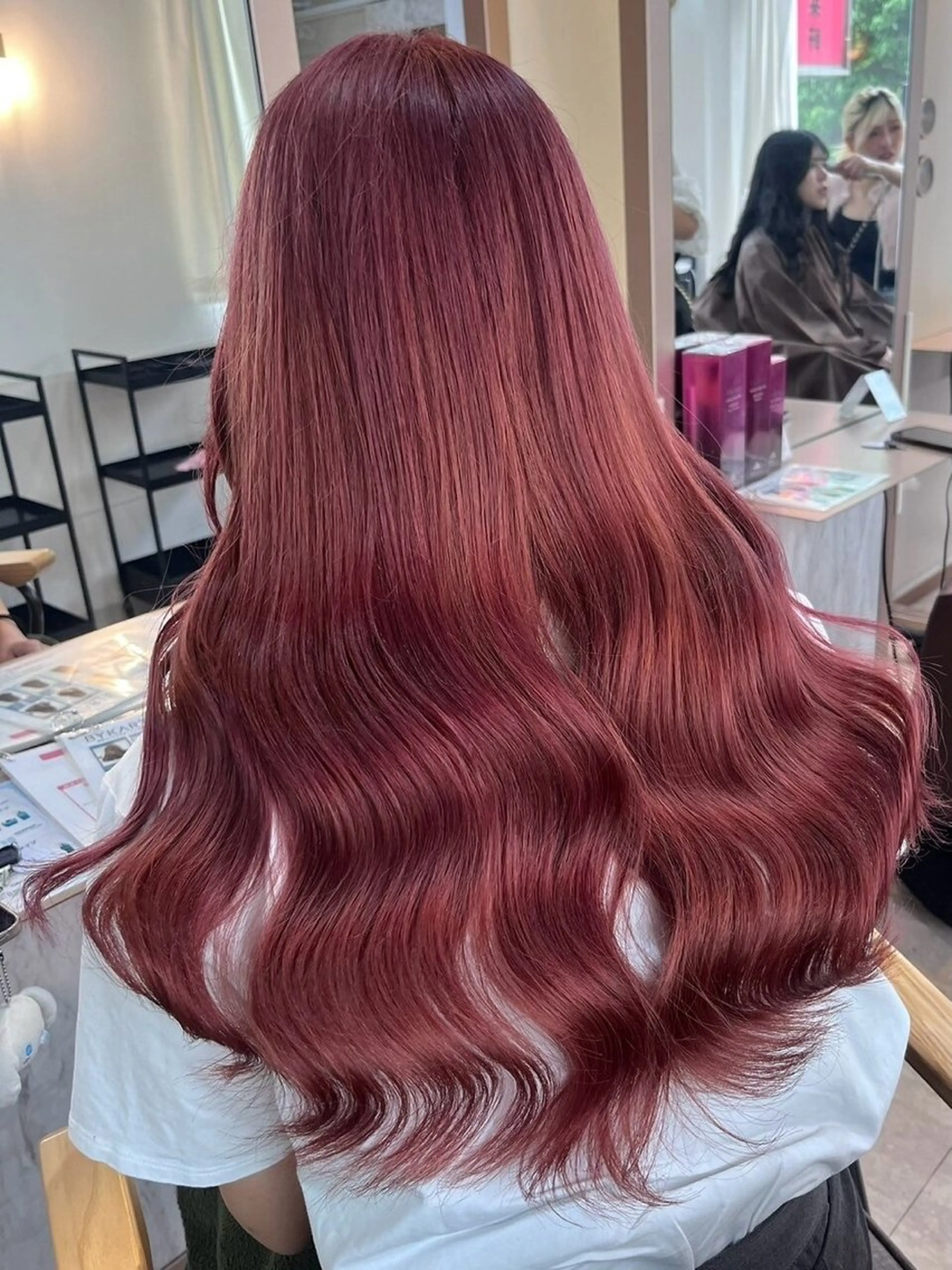 ロング カラー ヘアカラー 🎀asumi/大宮 /ブリーチモデル🎀のヘアスタイル