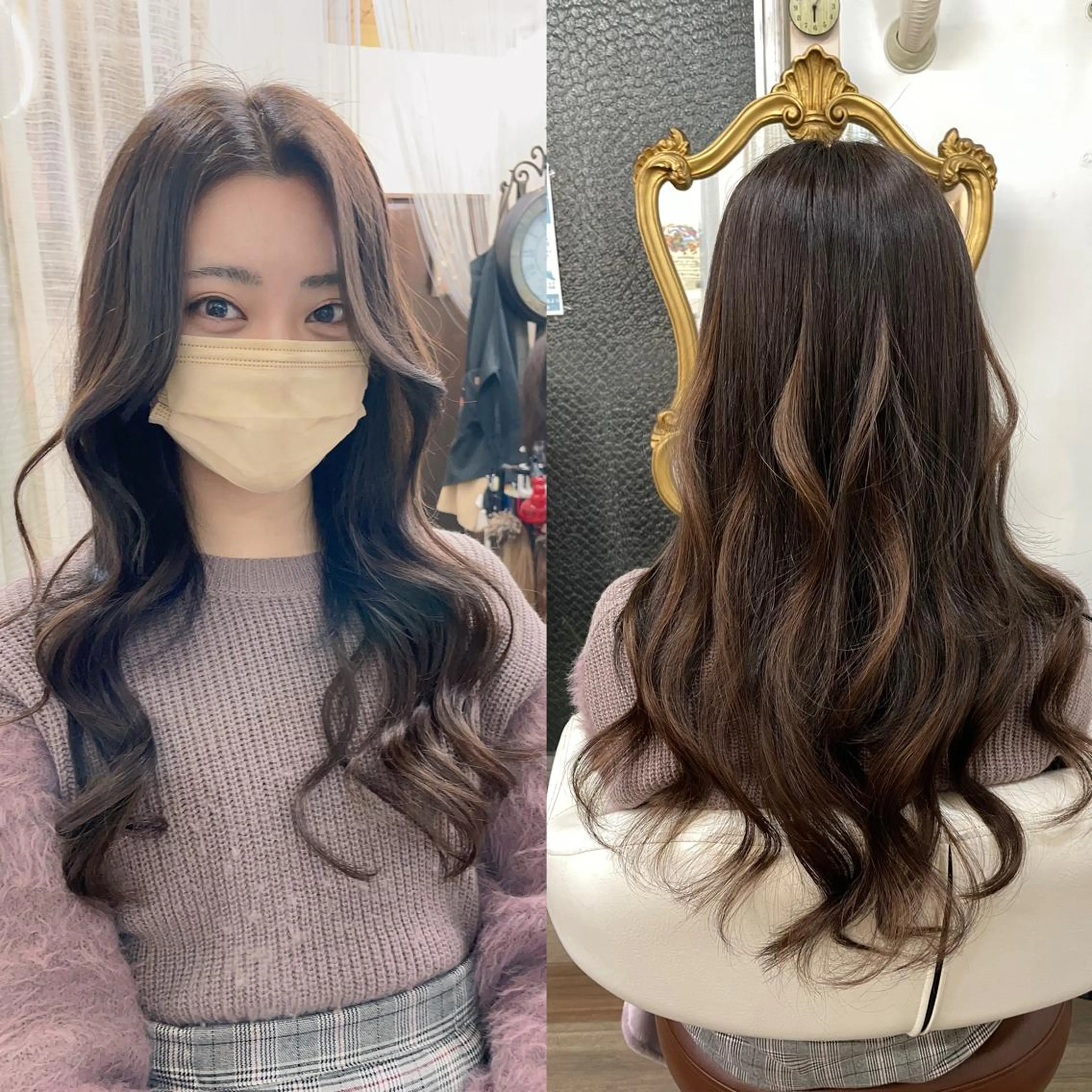 ヘアセットの写真