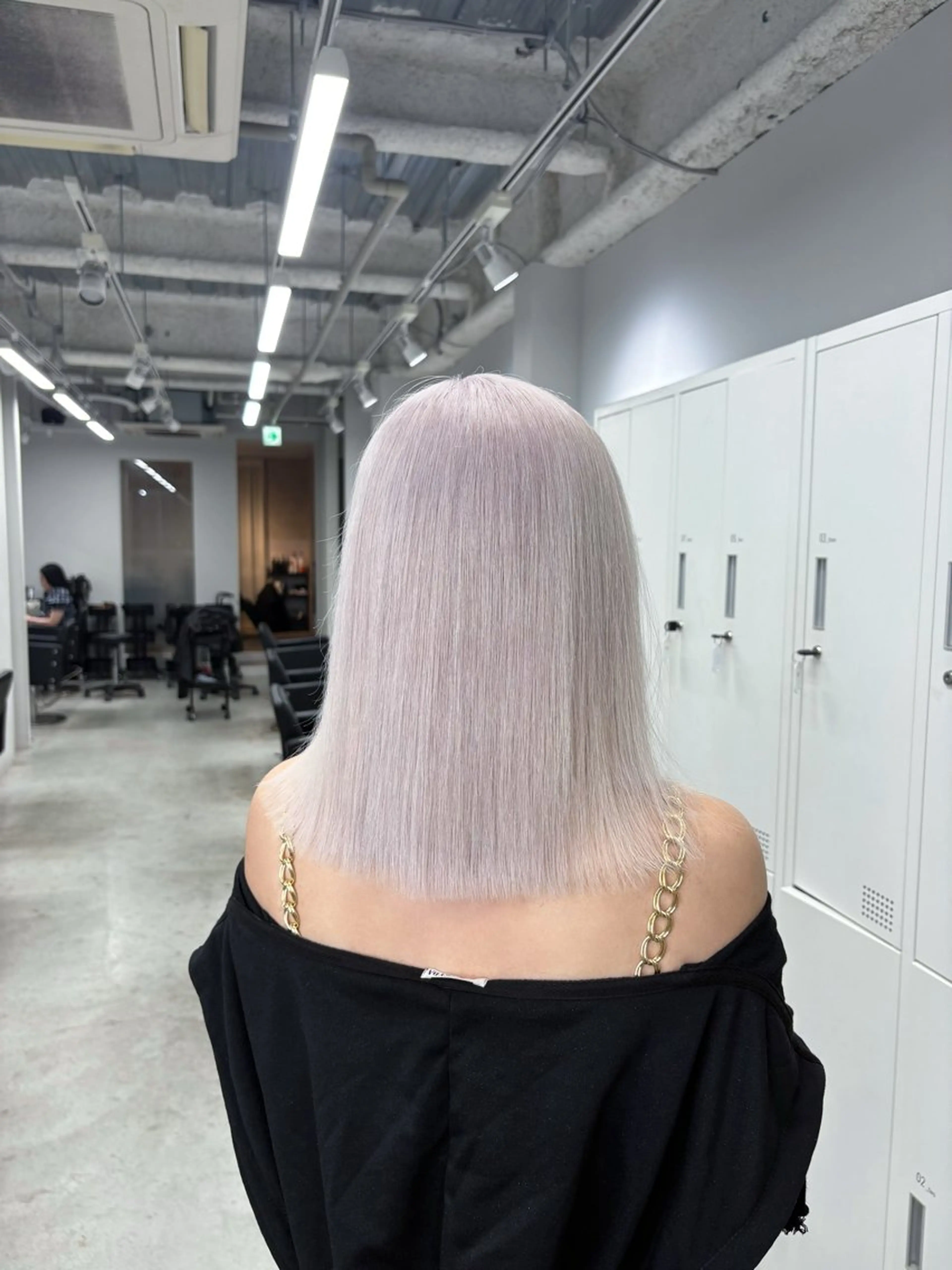 2回ブリーチ➕カラー➕トリートメントの写真