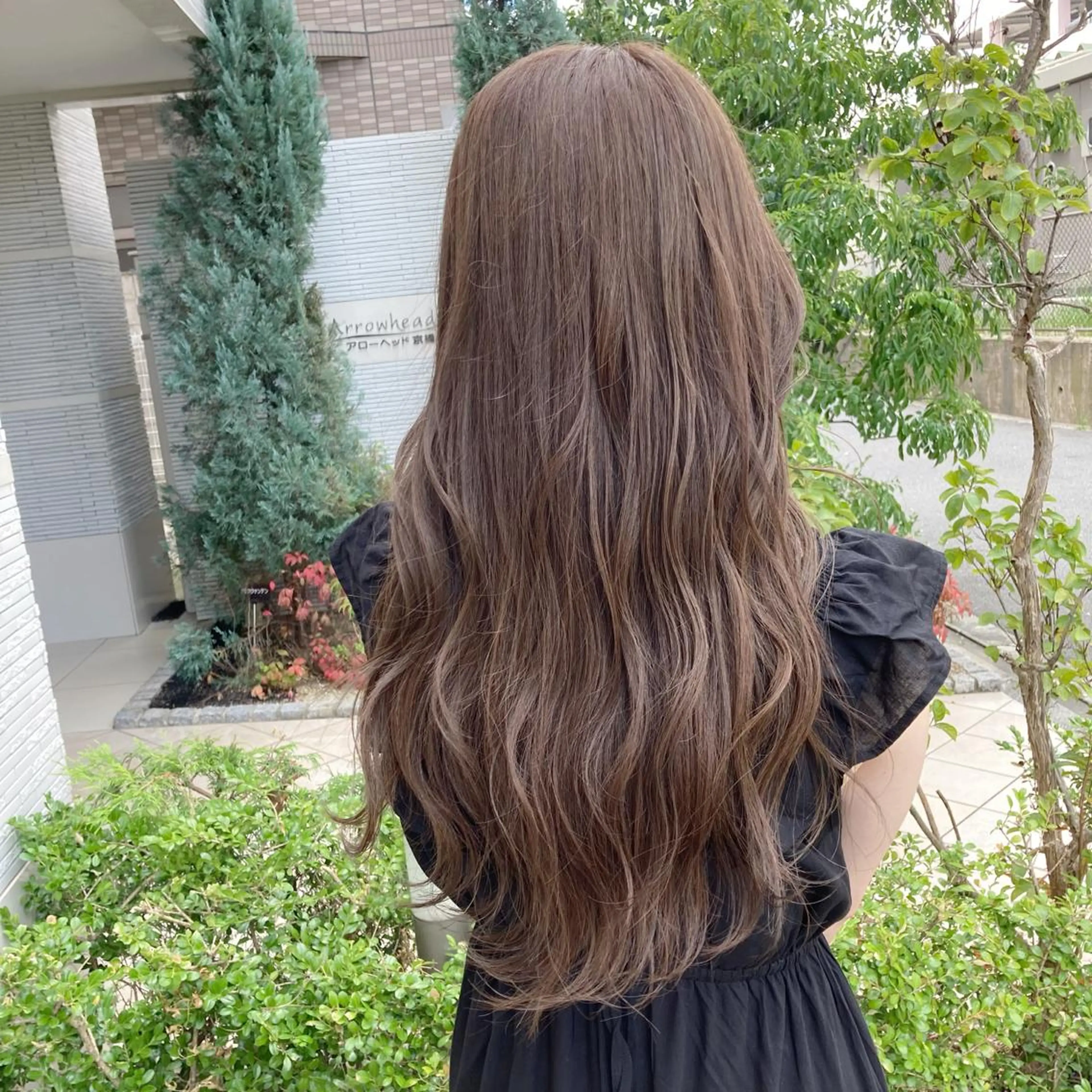 ロング カラー カット ヘアカラー トリートメント 💎髪質改善💎 西森千夏のヘアスタイル