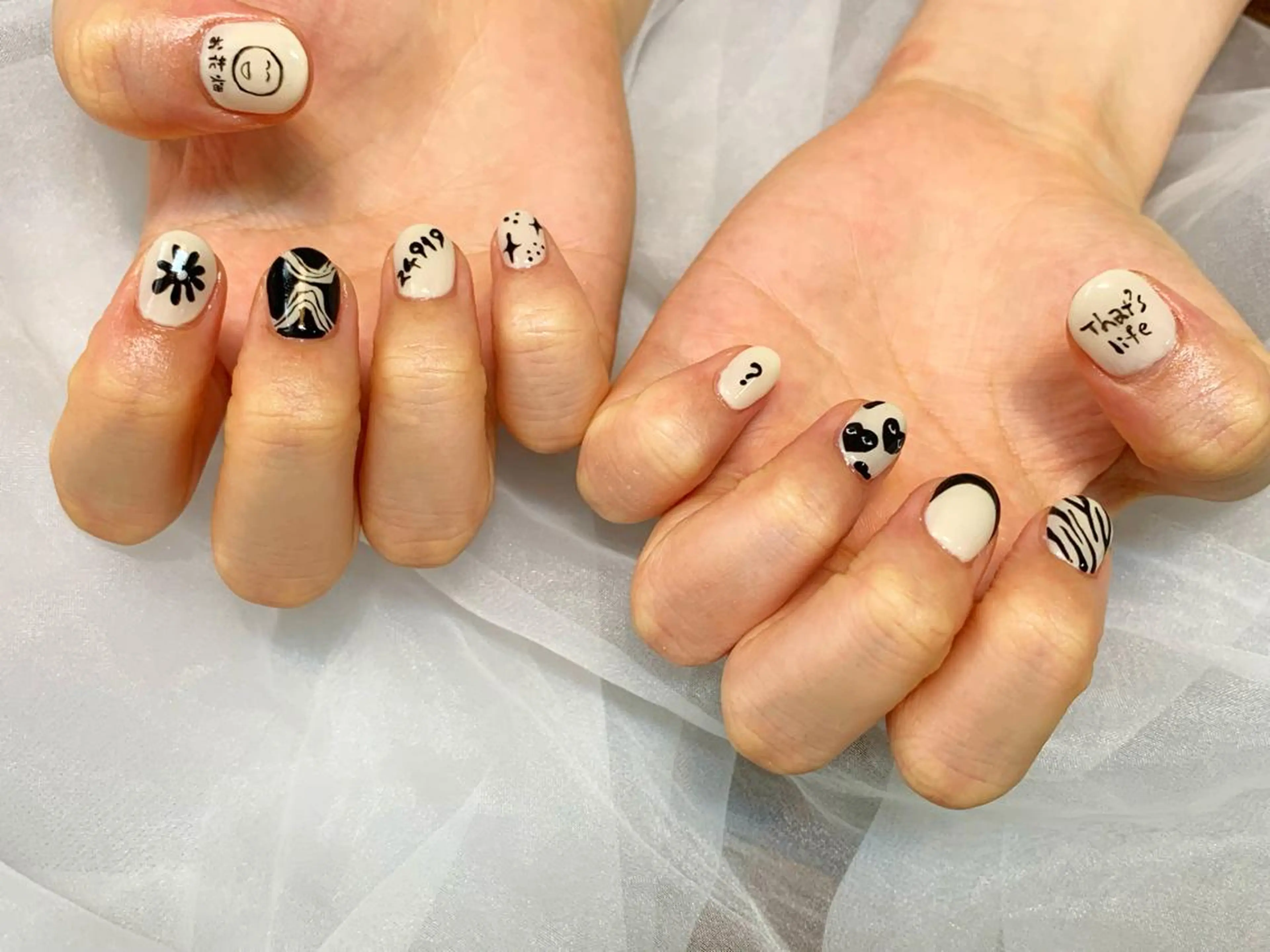 ネイル ハンドネイル フットネイル GéRanium Harukaのネイルデザイン