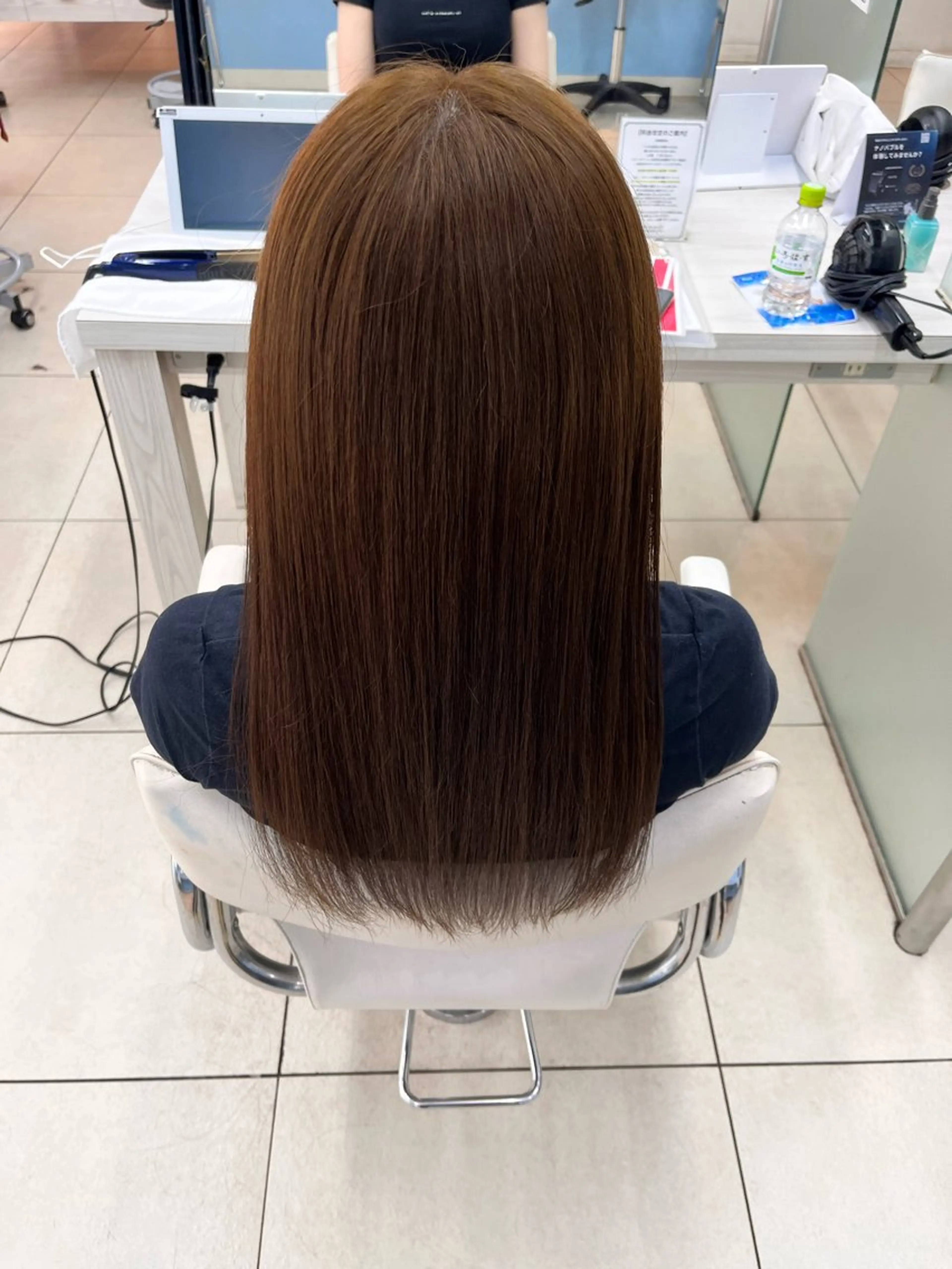 ロング カラー ブラウンカラー ヘアカラー 暖色🍒艶カラー✨️ コウセイのヘアスタイル