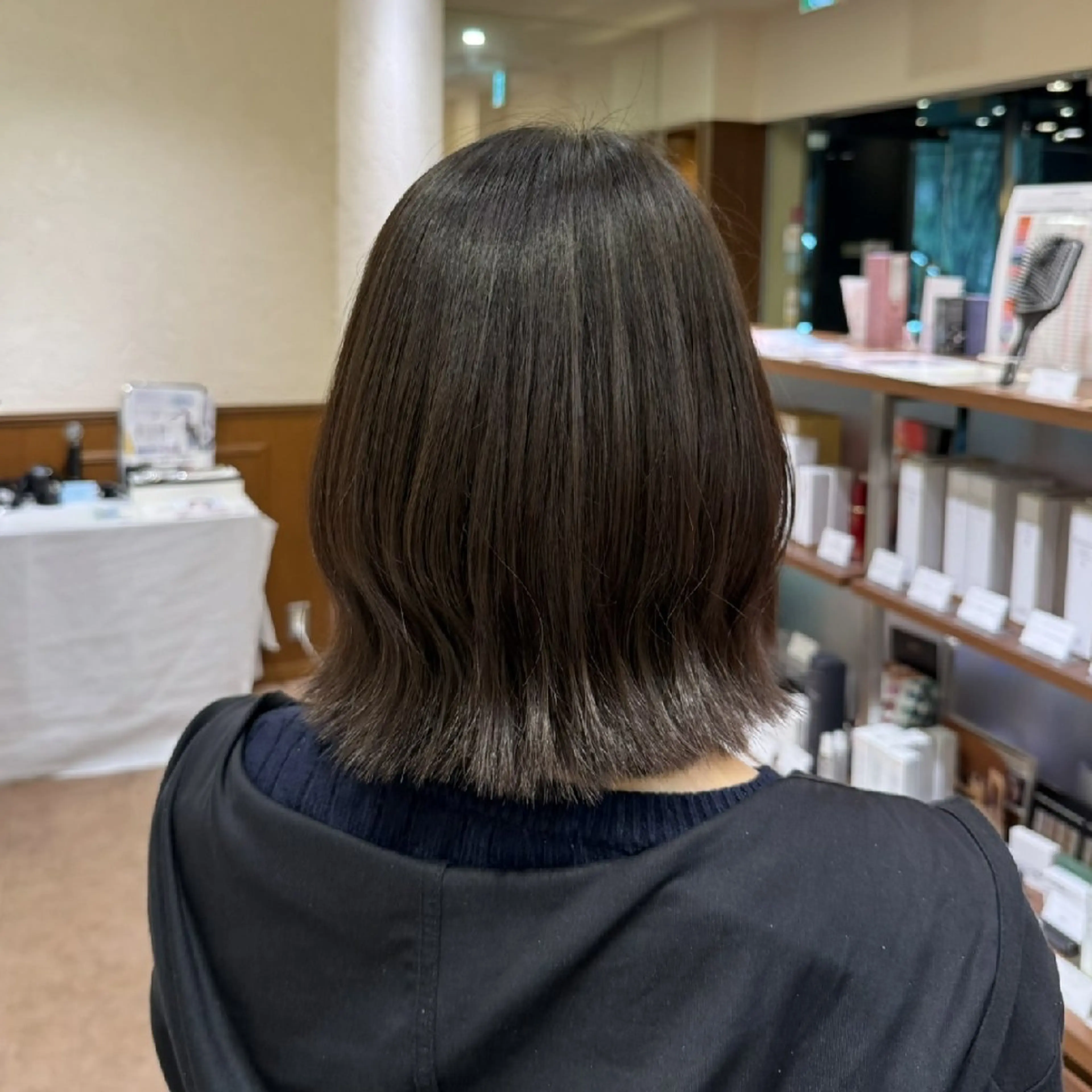 ミディアム レナーク・ソワン やすこのヘアスタイル