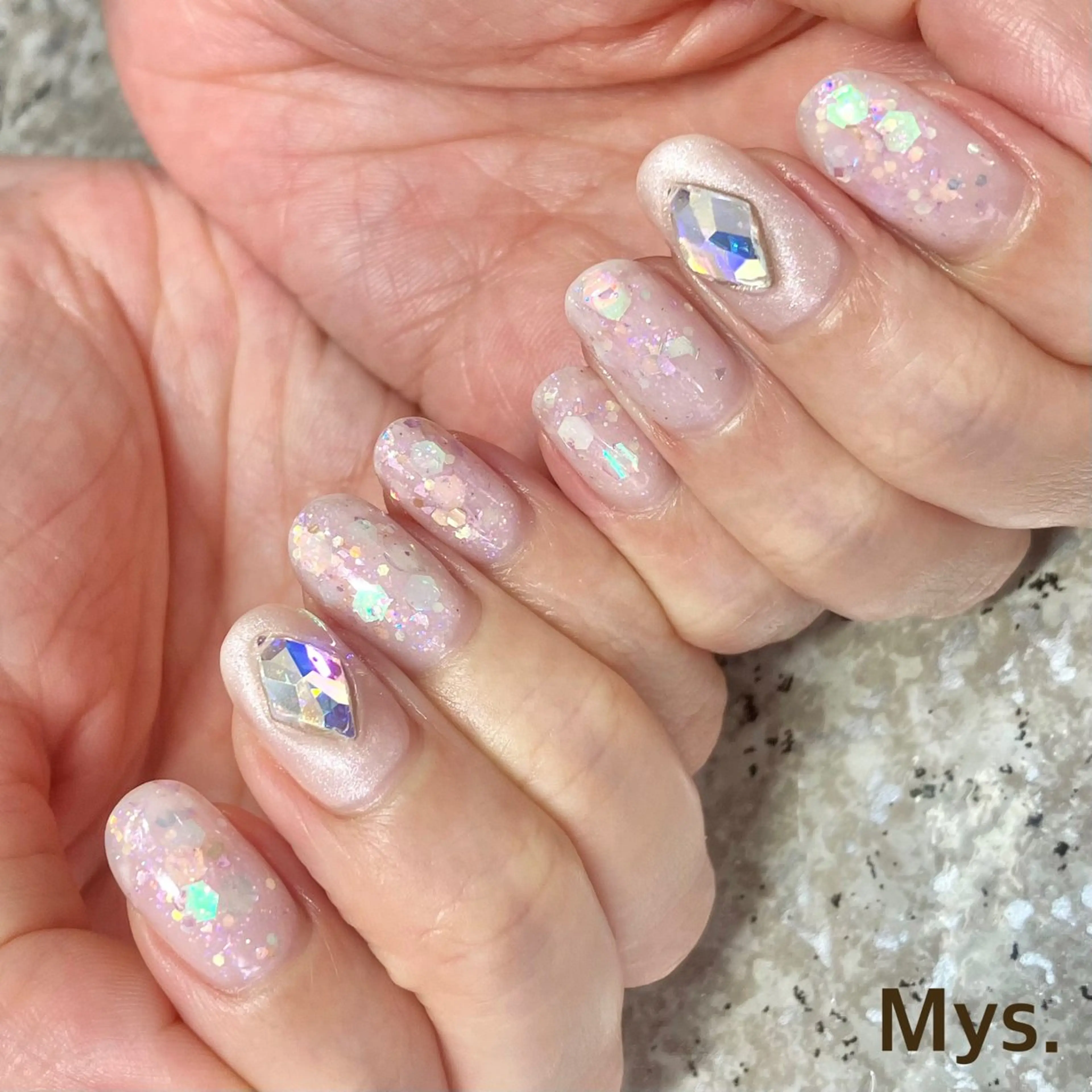 ネイル ハンドネイル Mys. 三上紗紀のネイルデザイン