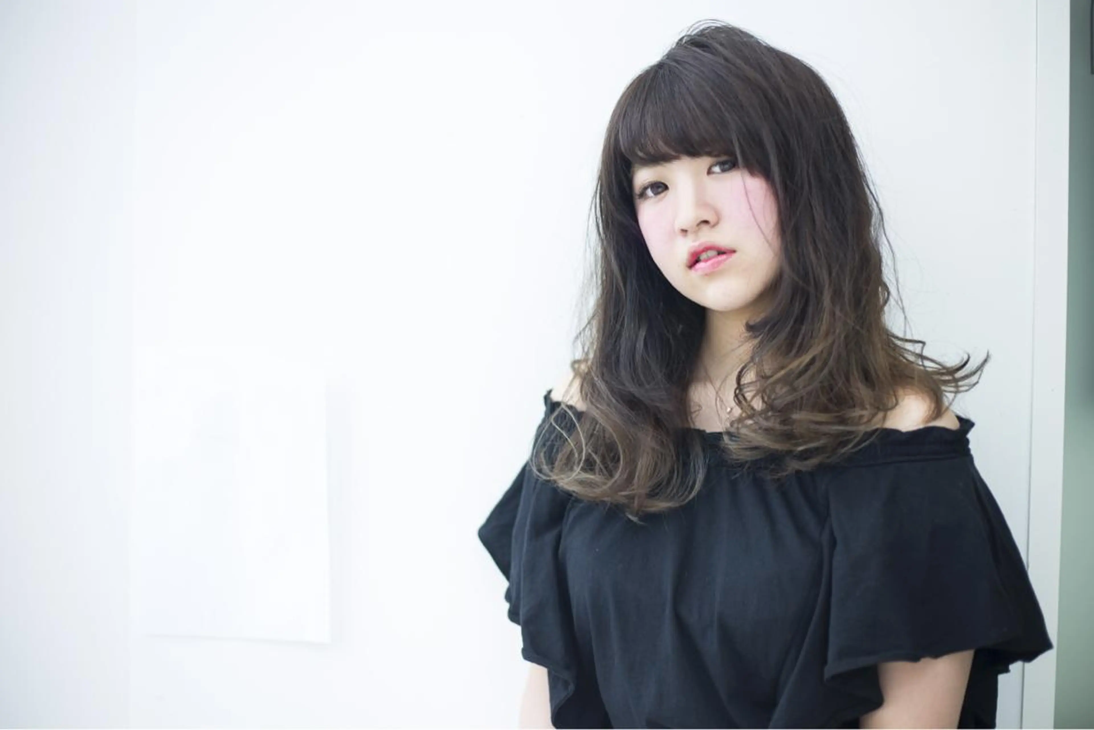 ミディアム セミロング ロング カラー Re:ta Hair 飯田淳平のヘアスタイル