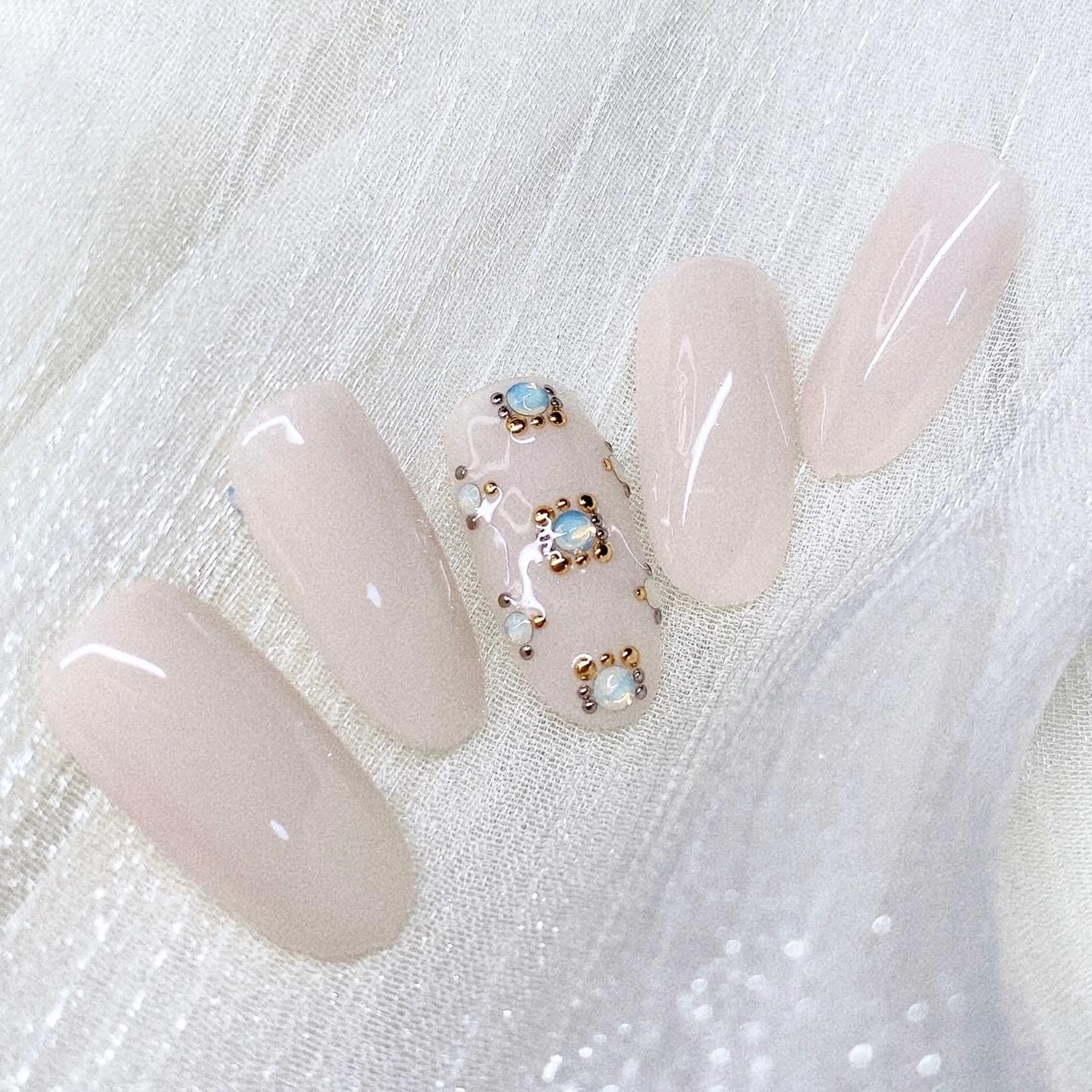 ネイル 長さ出し ハンドネイル Nailist SUZU所属・Nailist suzuのネイルデザイン