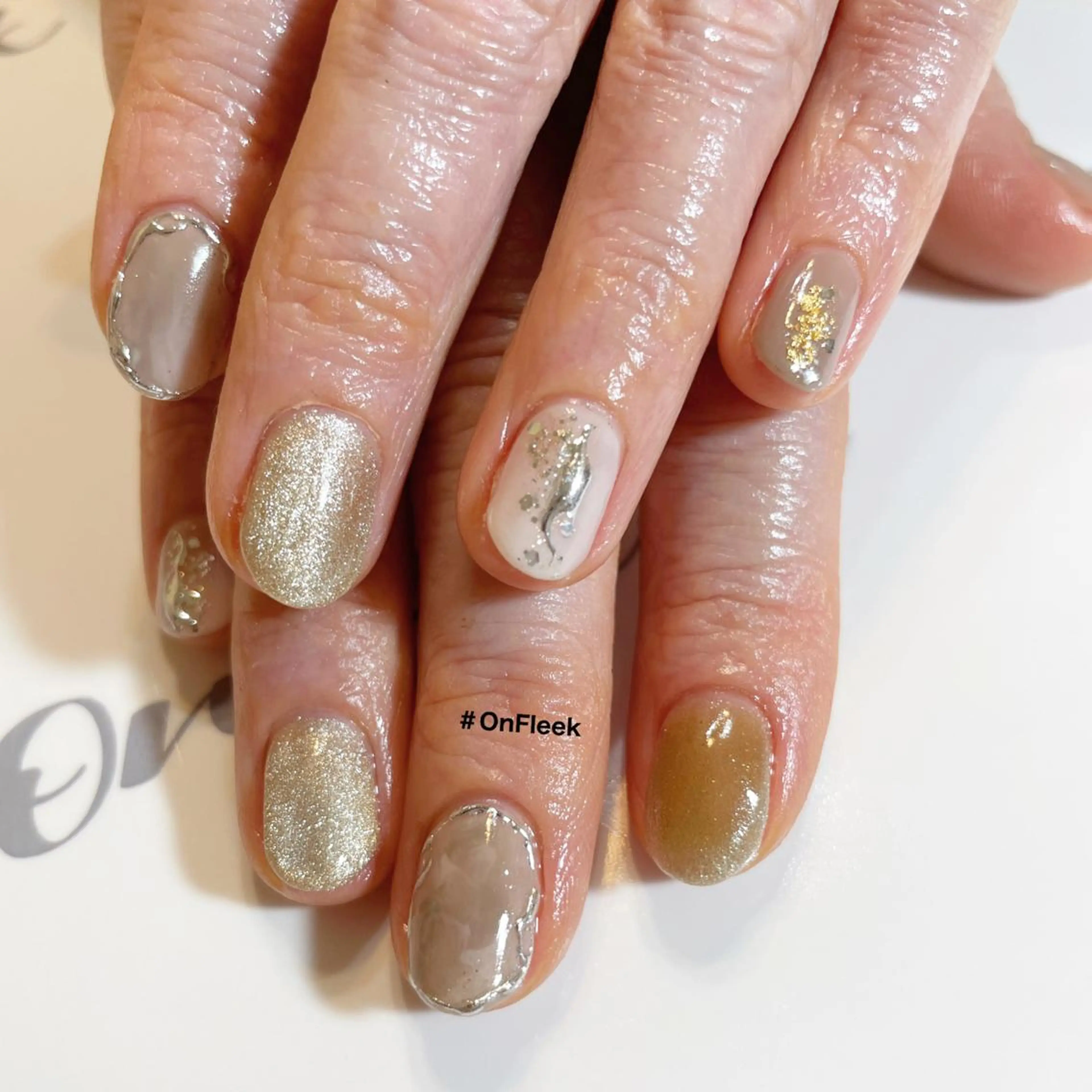 ネイル ハンドネイル NailSalon ＃OnFleekのネイルデザイン
