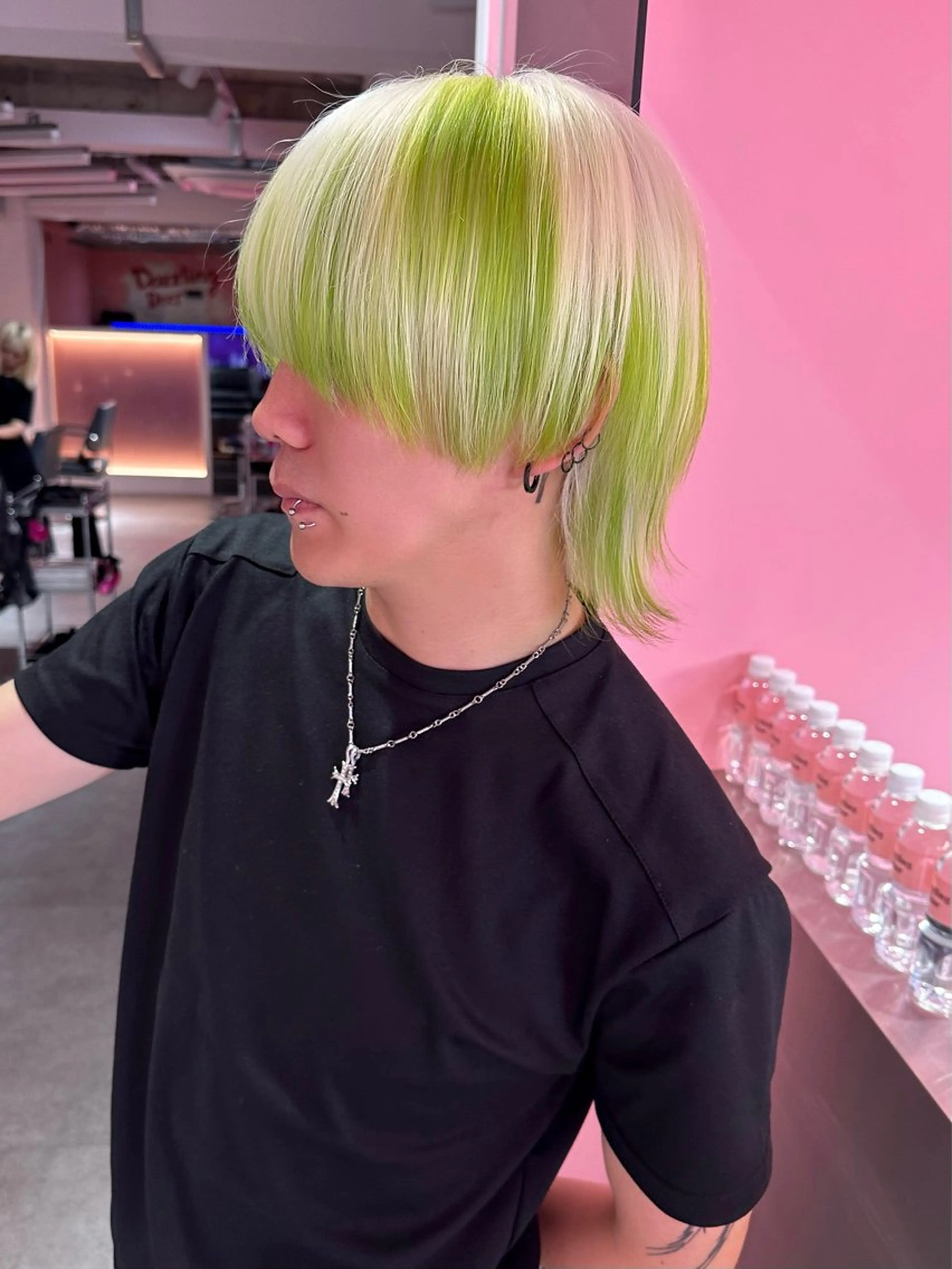 ショート カラー ヘアカラー トリートメント ブリーチカラー 特化/MAHIROのヘアスタイル