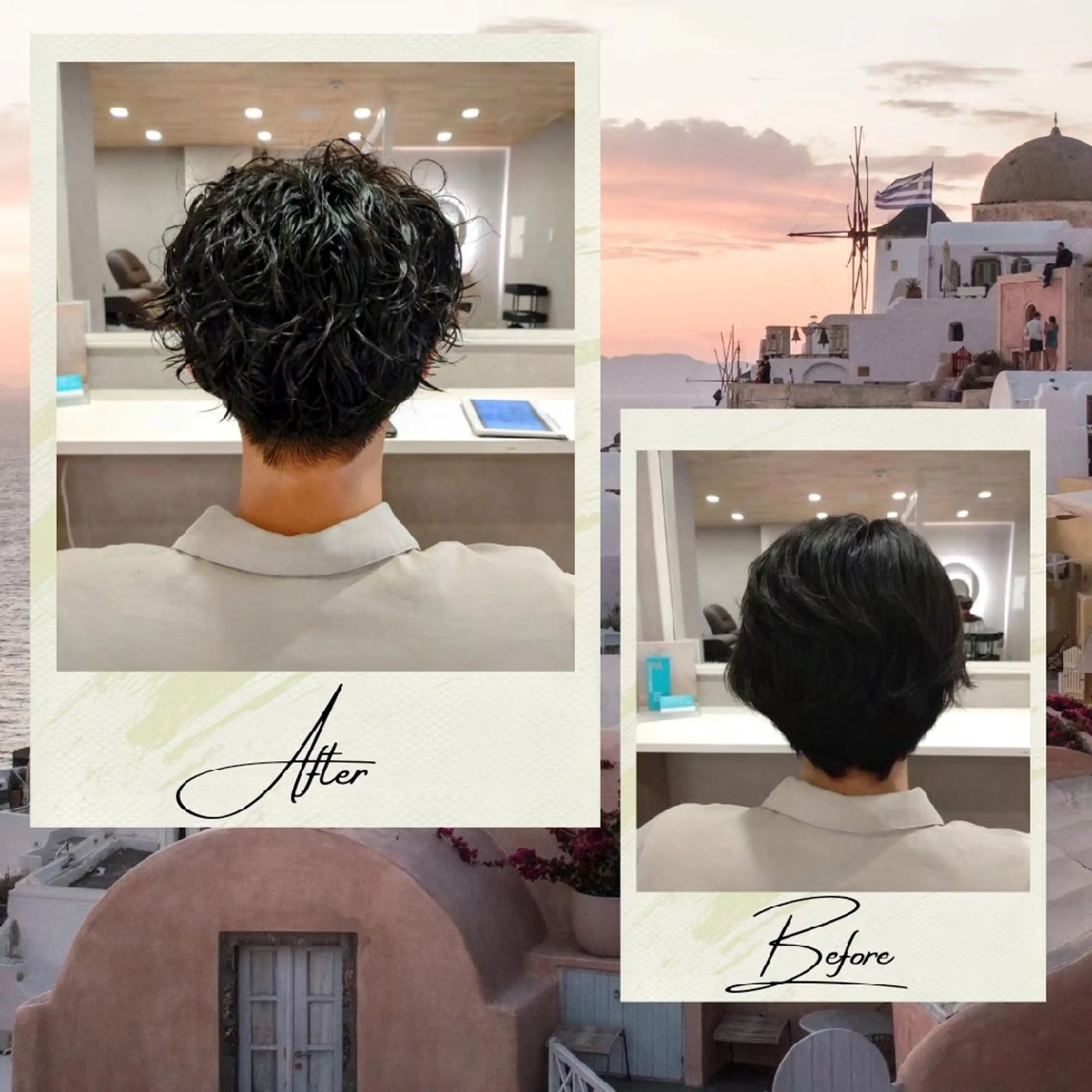 パーマ メンズ ショート GR 髪質改善トリートメント×ヘッドスパ【ジーアール】所属・🌺中村🌺毎日楽し くなる髪をご提案✨のヘアスタイル