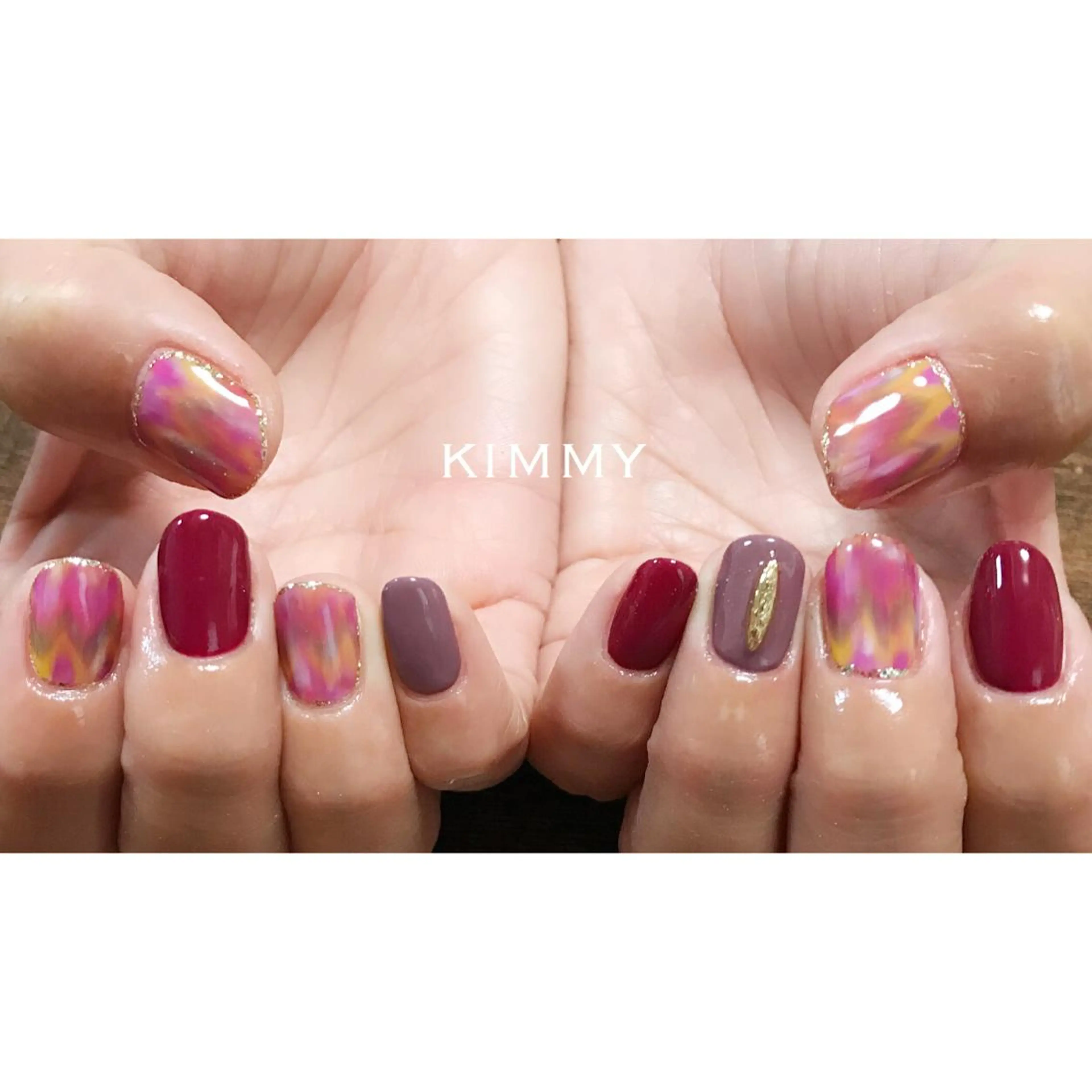 ネイル ハンドネイル kimmy nailsのネイルデザイン