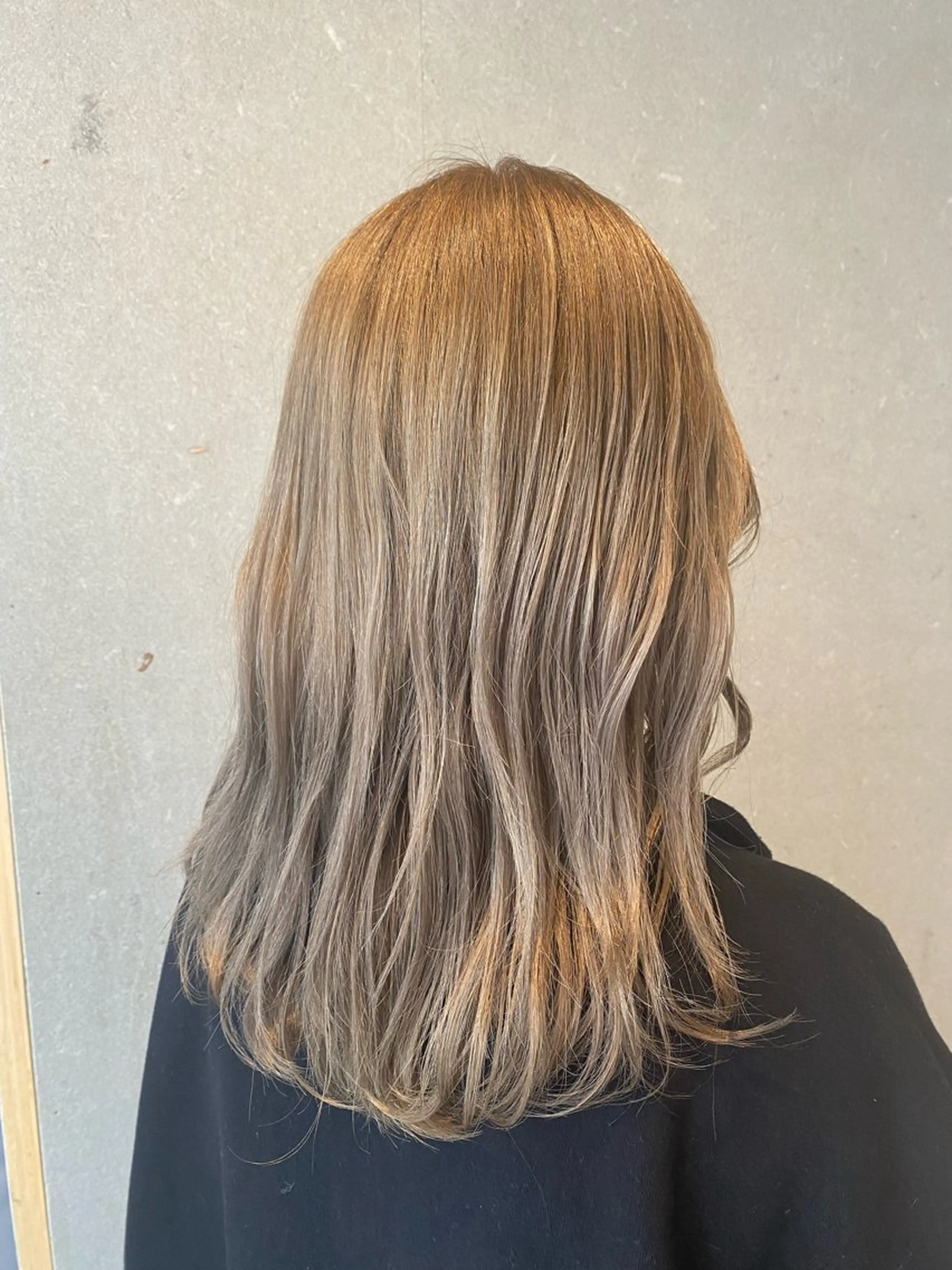 セミロング 艶髪/韓国風🤍🖤 小林実央‎のヘアスタイル