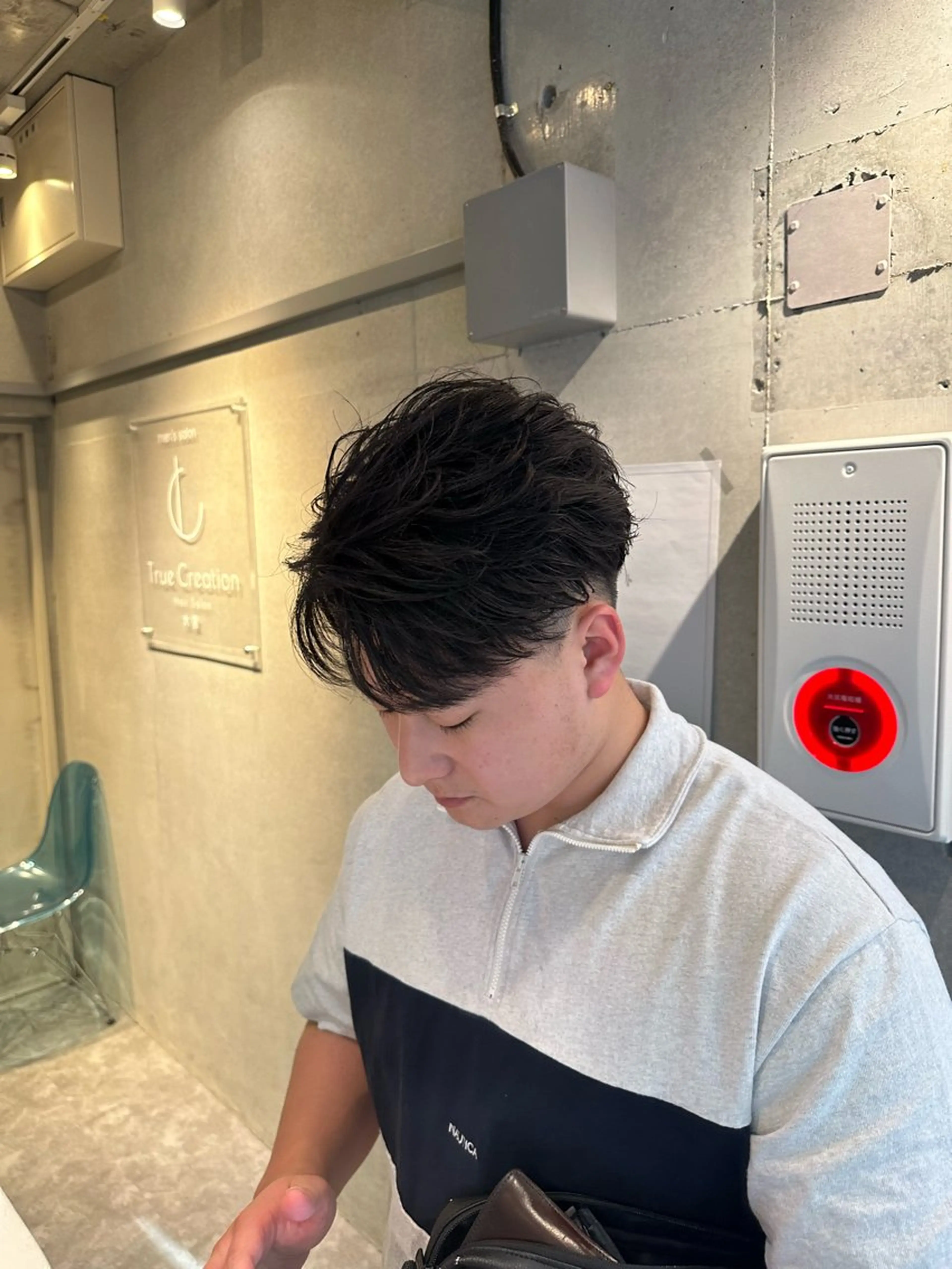 パーマ メンズ カット パーマ 💎メンズカット ／フェザー／細野💎のヘアスタイル