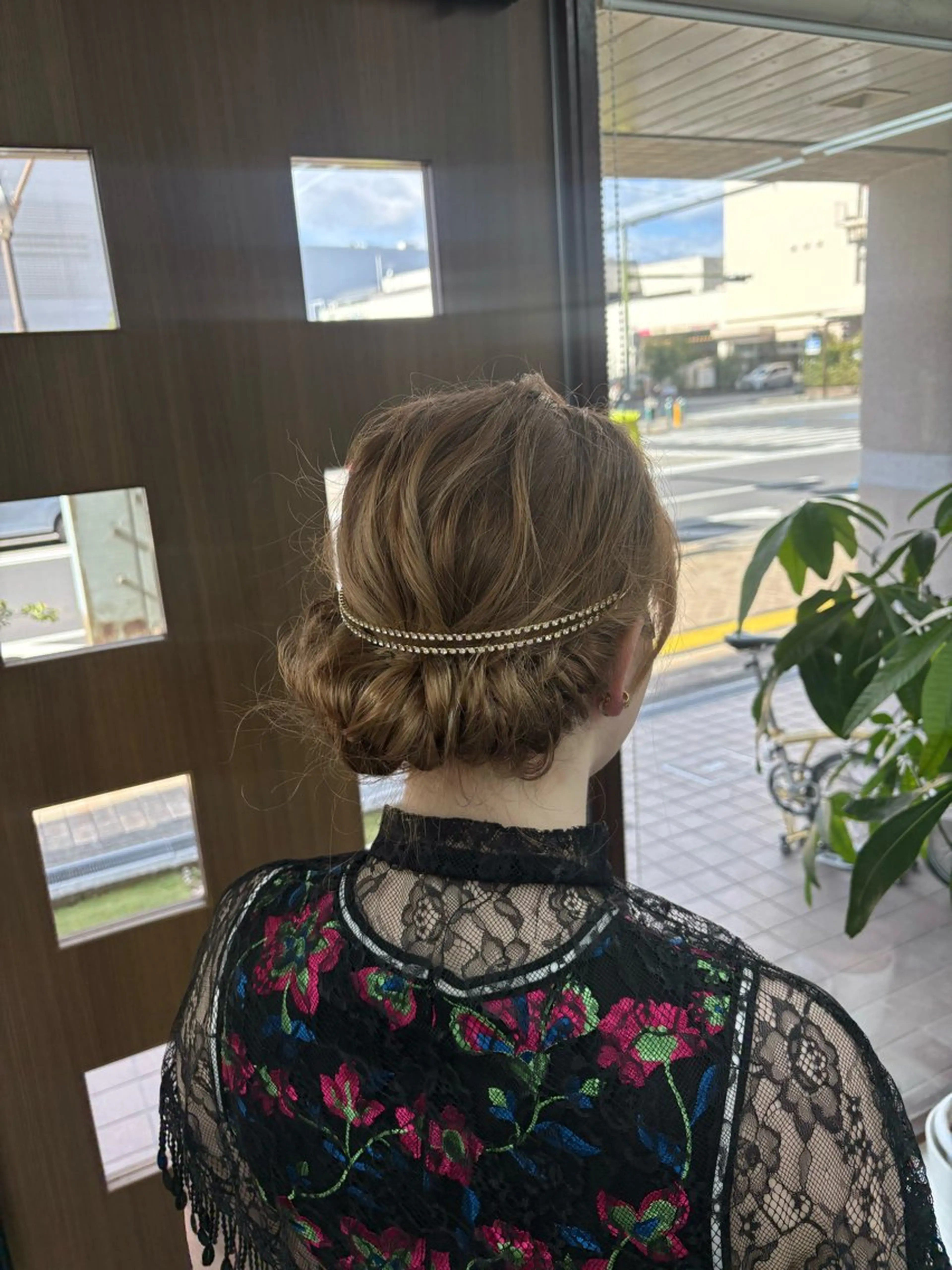 ロング ヘアセット 月野涼風 /レイヤーカットのヘアスタイル