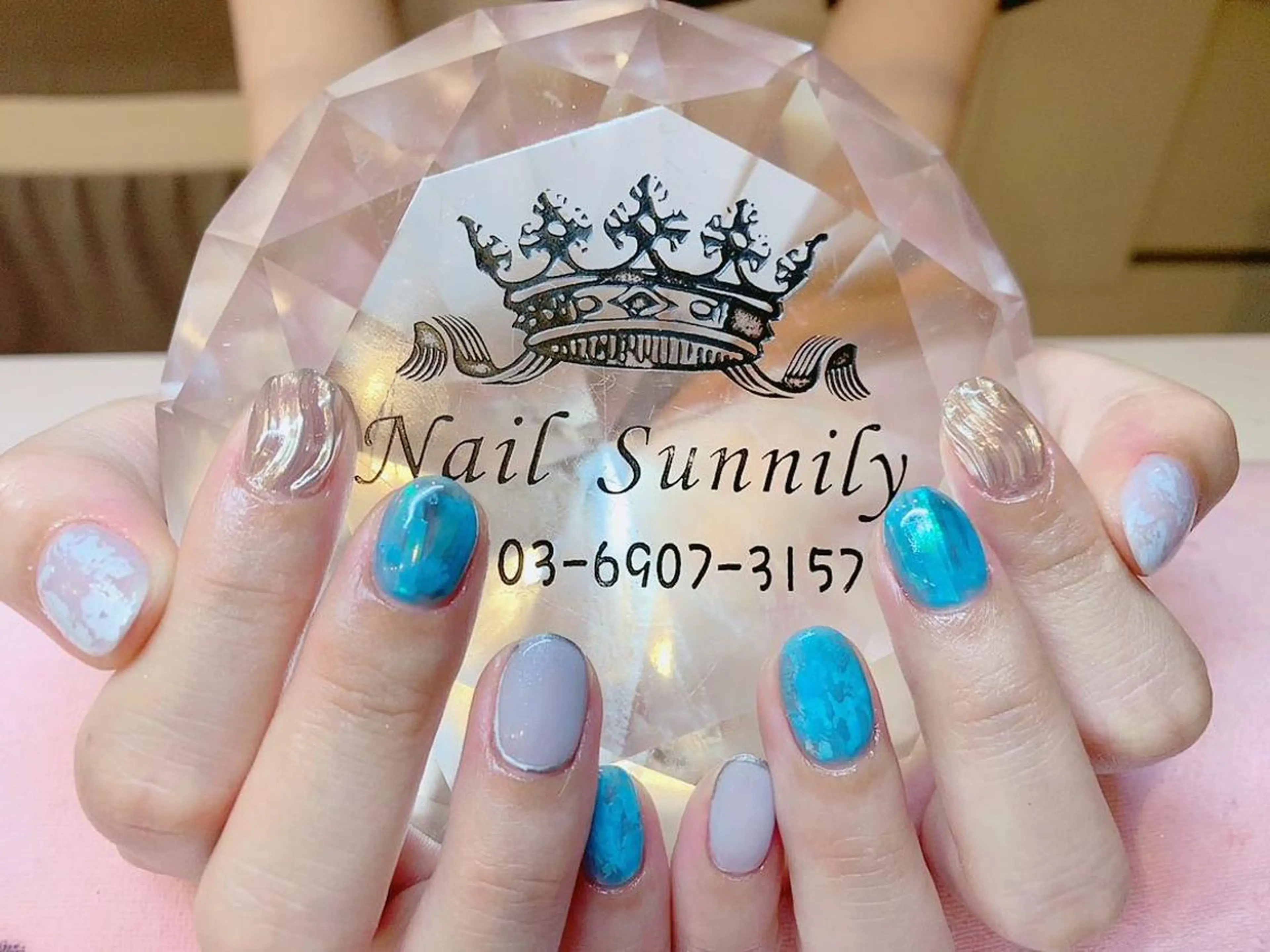 ネイル 長さだし専門店 M2　rikaのネイルデザイン