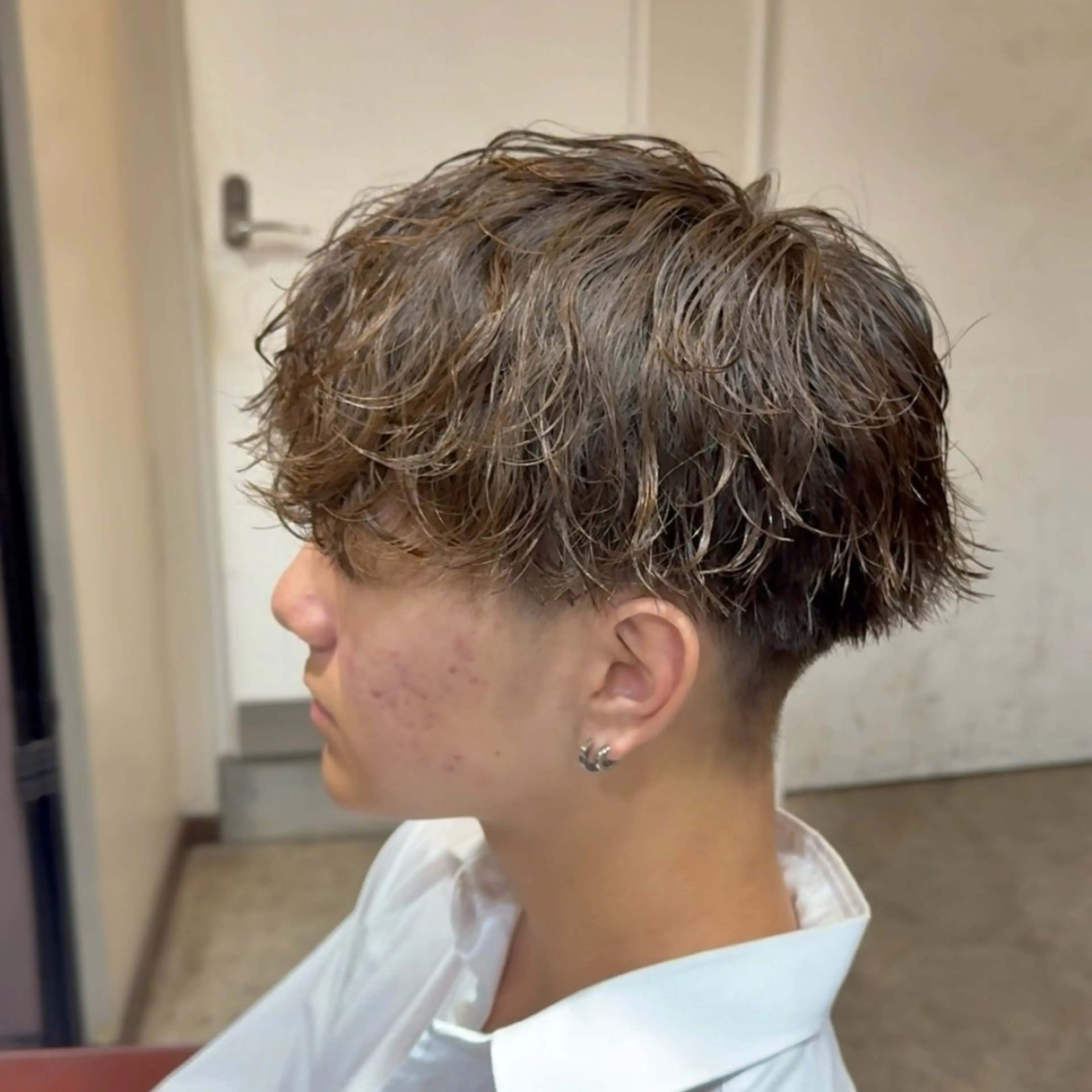 【ミニモ学割】🌀メンズカット➕どのパーマでもOK🌀波巻き/ツイスト/スパイラル/シャドウ/ニュアンスなどの写真