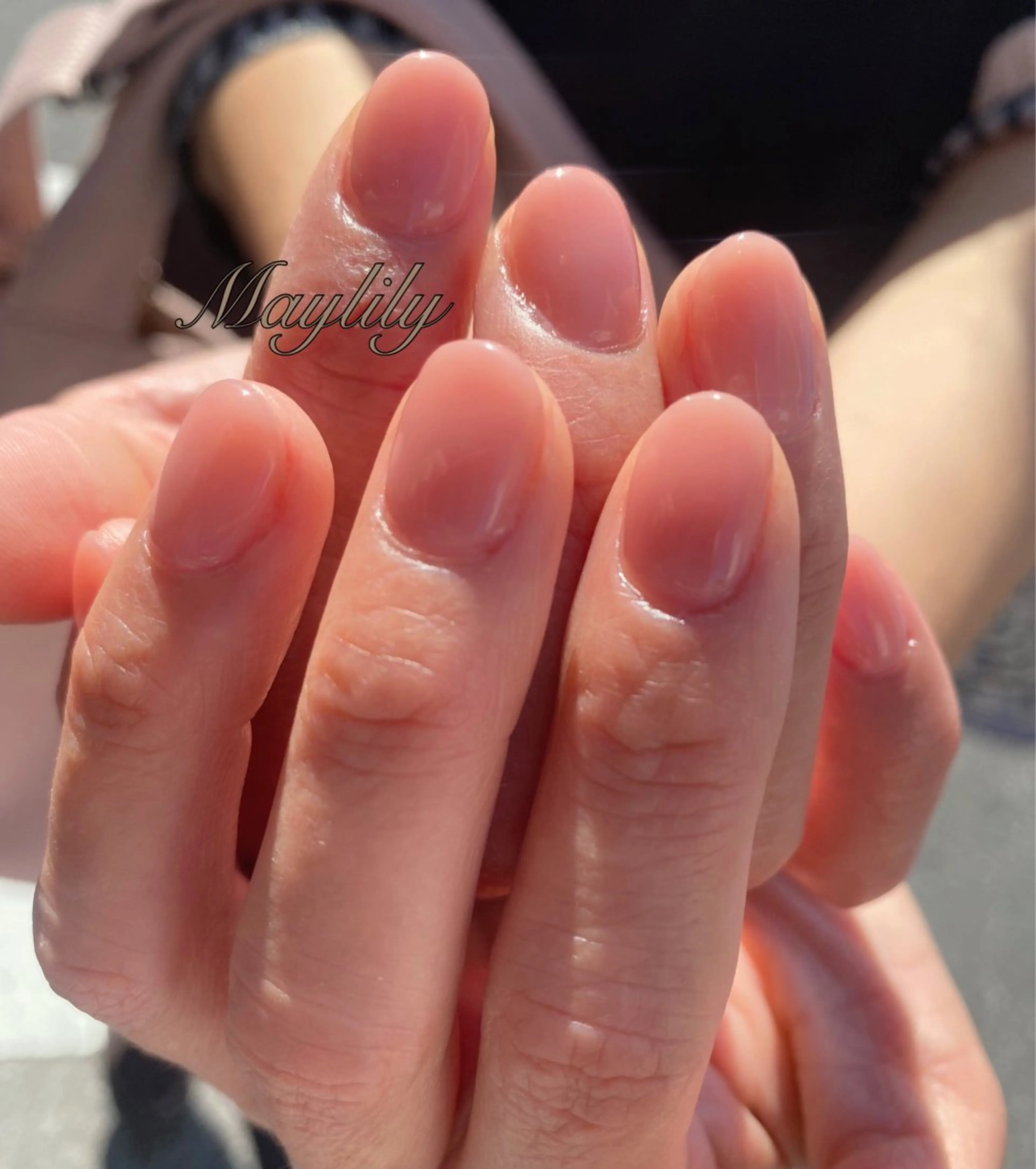 ネイル ワンカラーネイル Nail care salon Maylily所属・Nail salon Maylilyのネイルデザイン