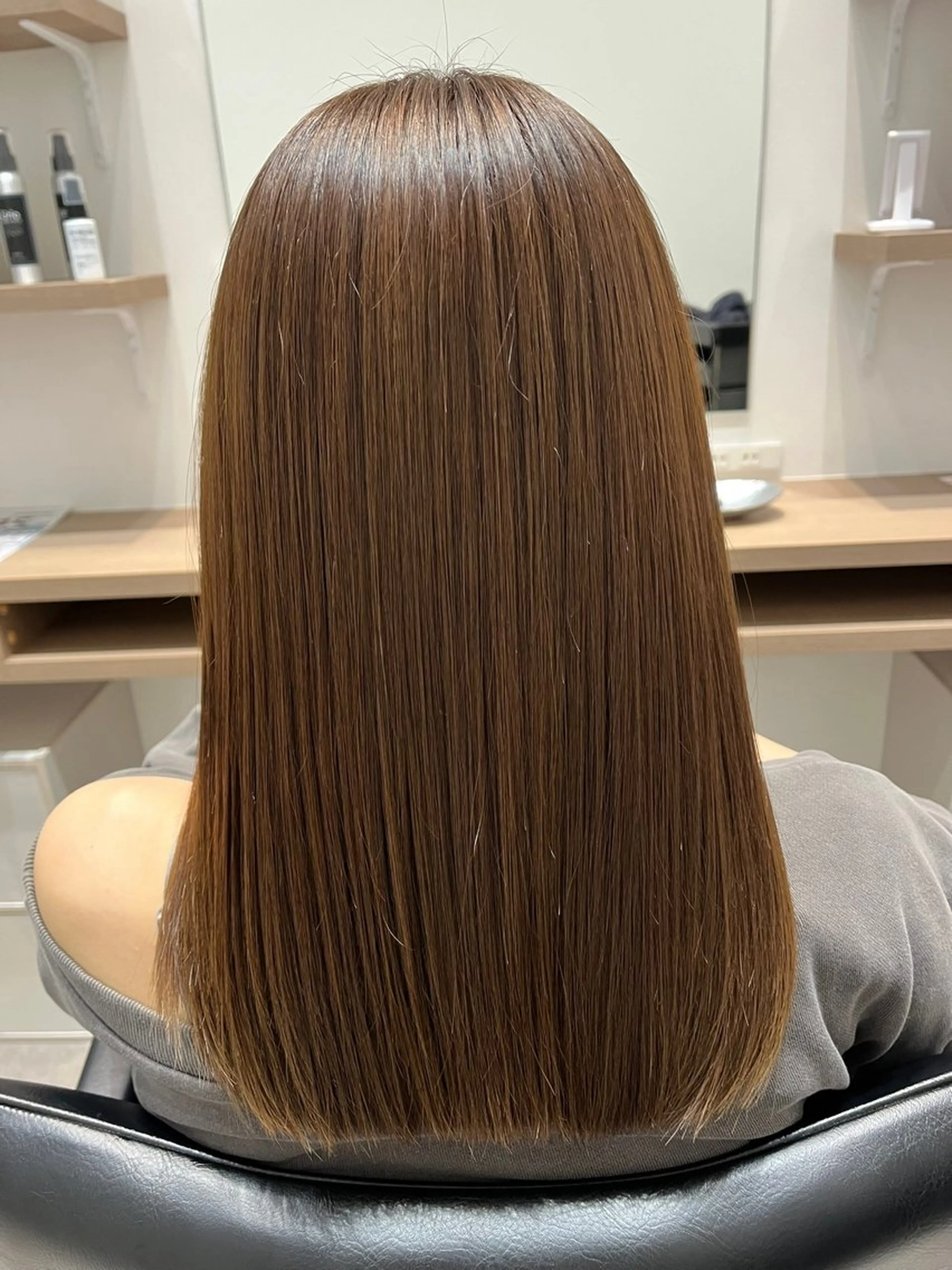 艶髪カラー＋キューティクル補修4stepトリートメント+marbbの写真