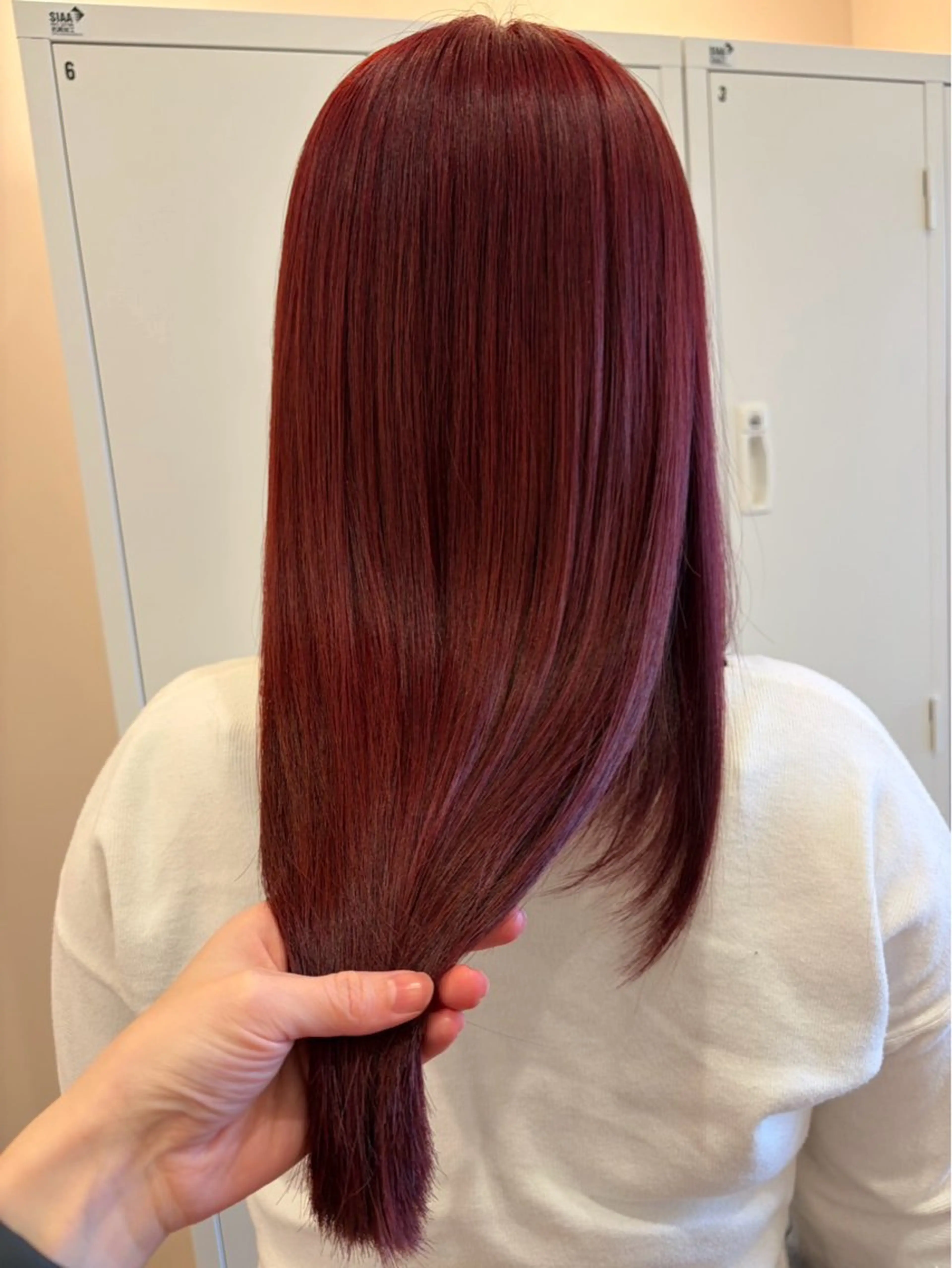 ロング カット ヘアカラー トリートメント ａｉｋａ🐩 /艶カラー/レイヤーのヘアスタイル