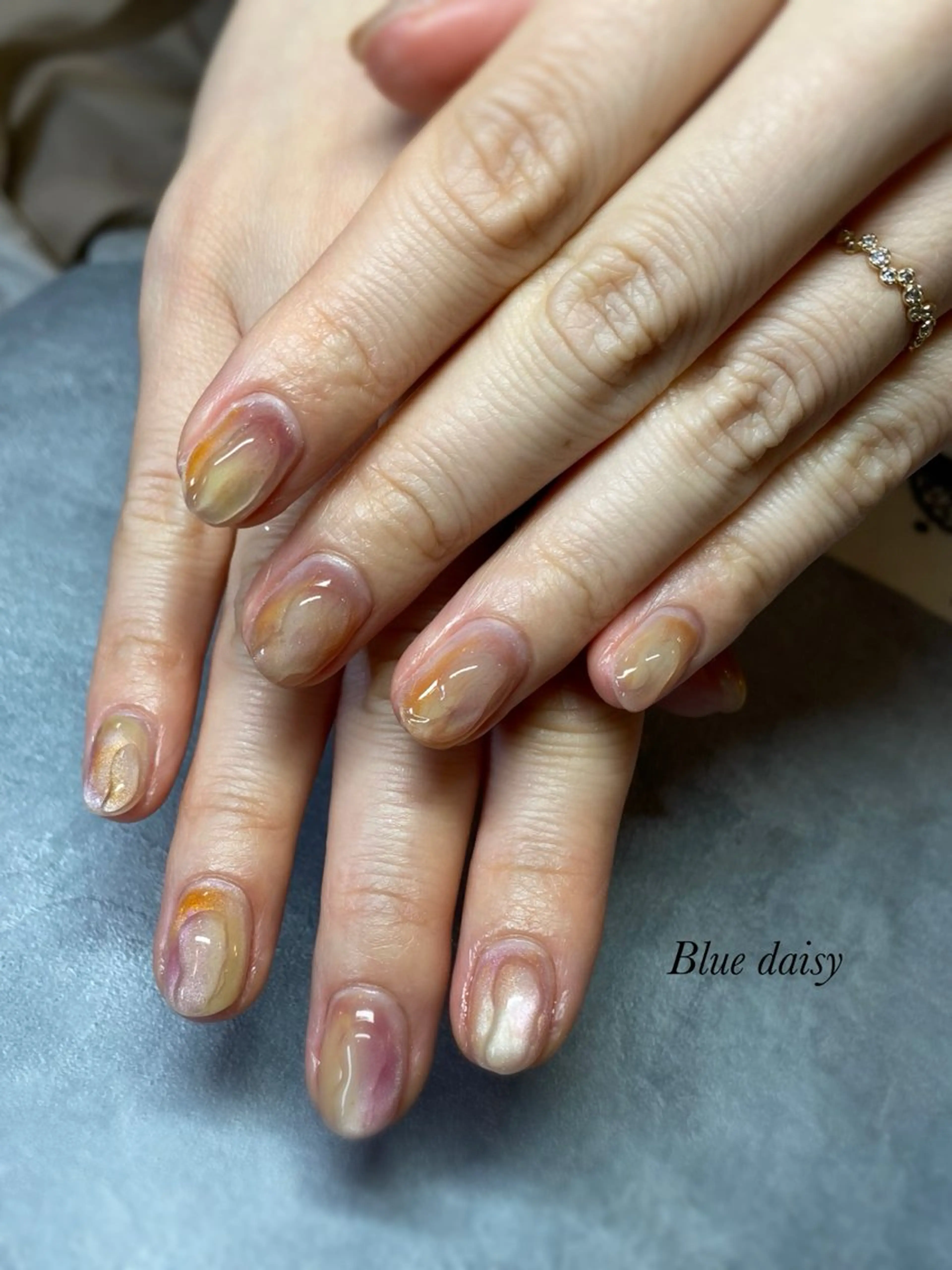 ネイル ハンドネイル Blue　daisy　栄本店 【ブルーデイジー】所属・Blue daisy 栄本店のネイルデザイン