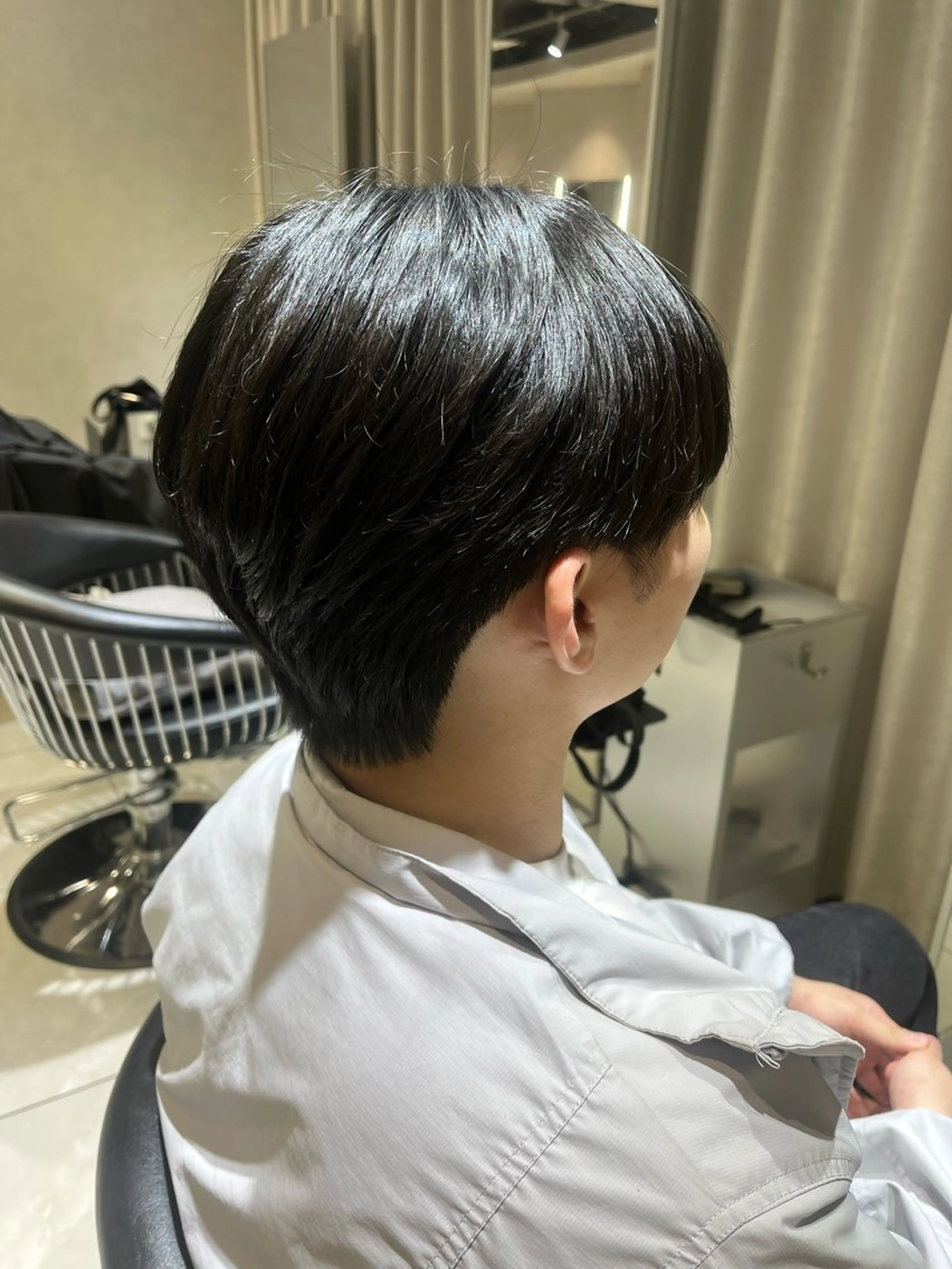 メンズ カット メンズセンターパート 🇰🇷wakanaのヘアスタイル