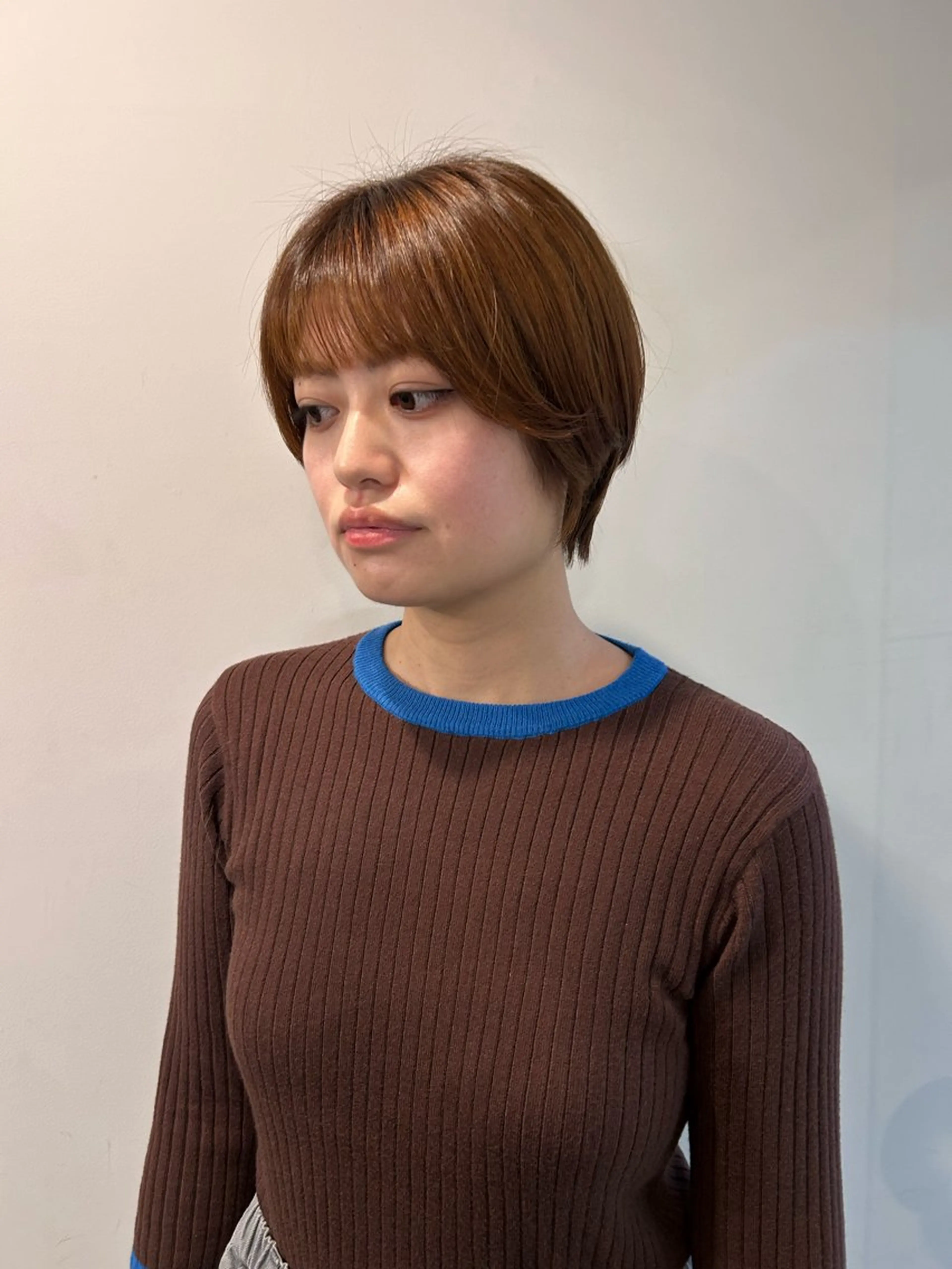 ショート 似合わせカット 丸みショート/新宿 /みづき🐏のヘアスタイル