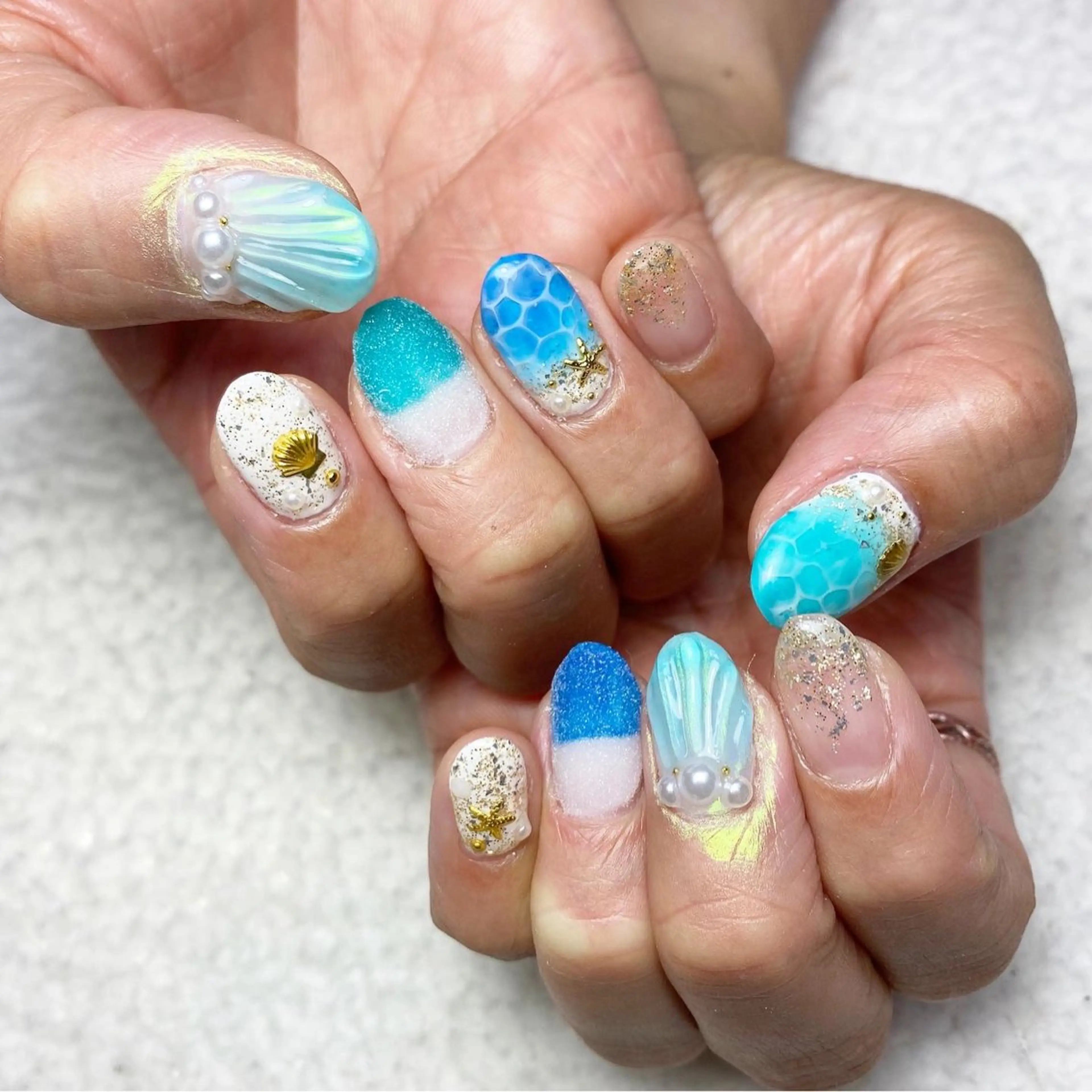 ネイル 夏ネイル COCO+所属・COCO +のエステ・リラクイメージ